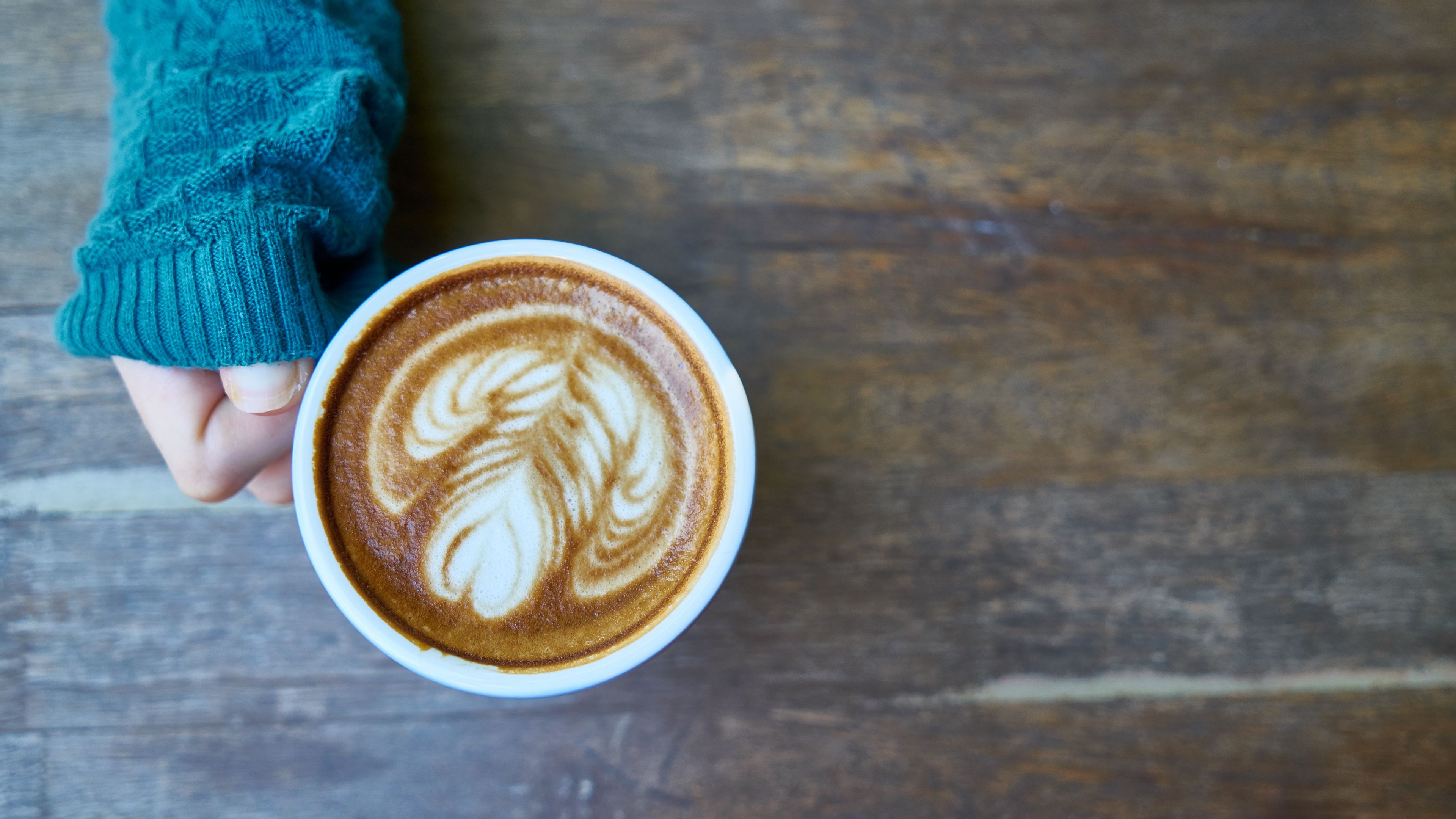 coffee, cappuccino, foam, drawing, 4k, HD Wallpaper