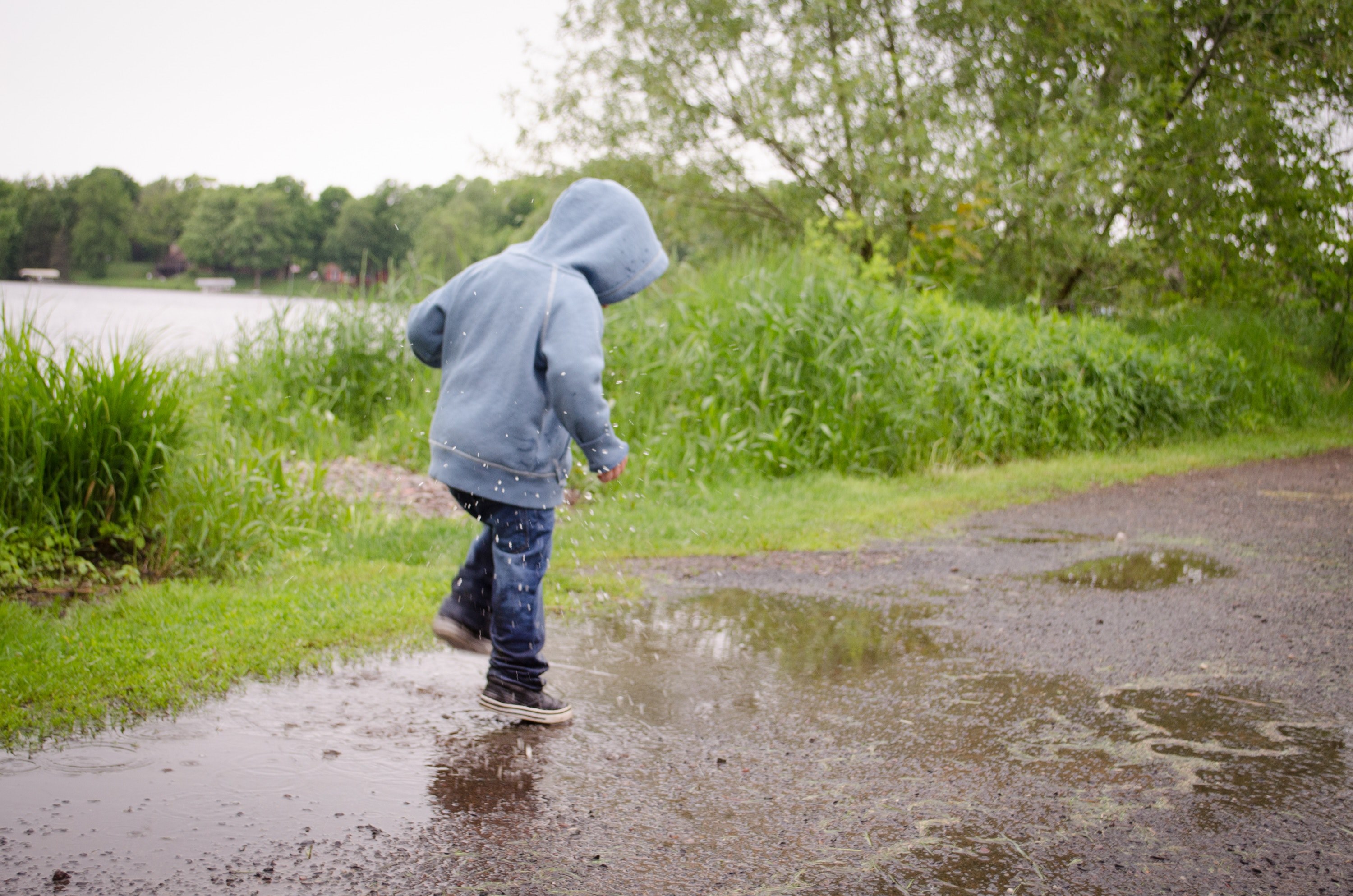 child outdoor nature and youth 4k, HD Wallpaper
