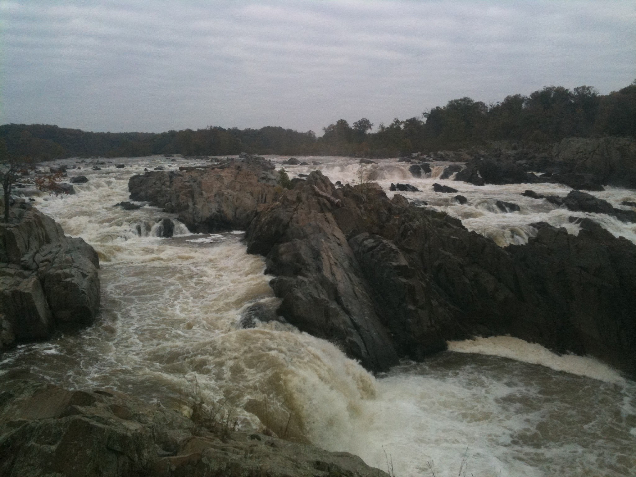 great falls va 4k, HD Wallpaper