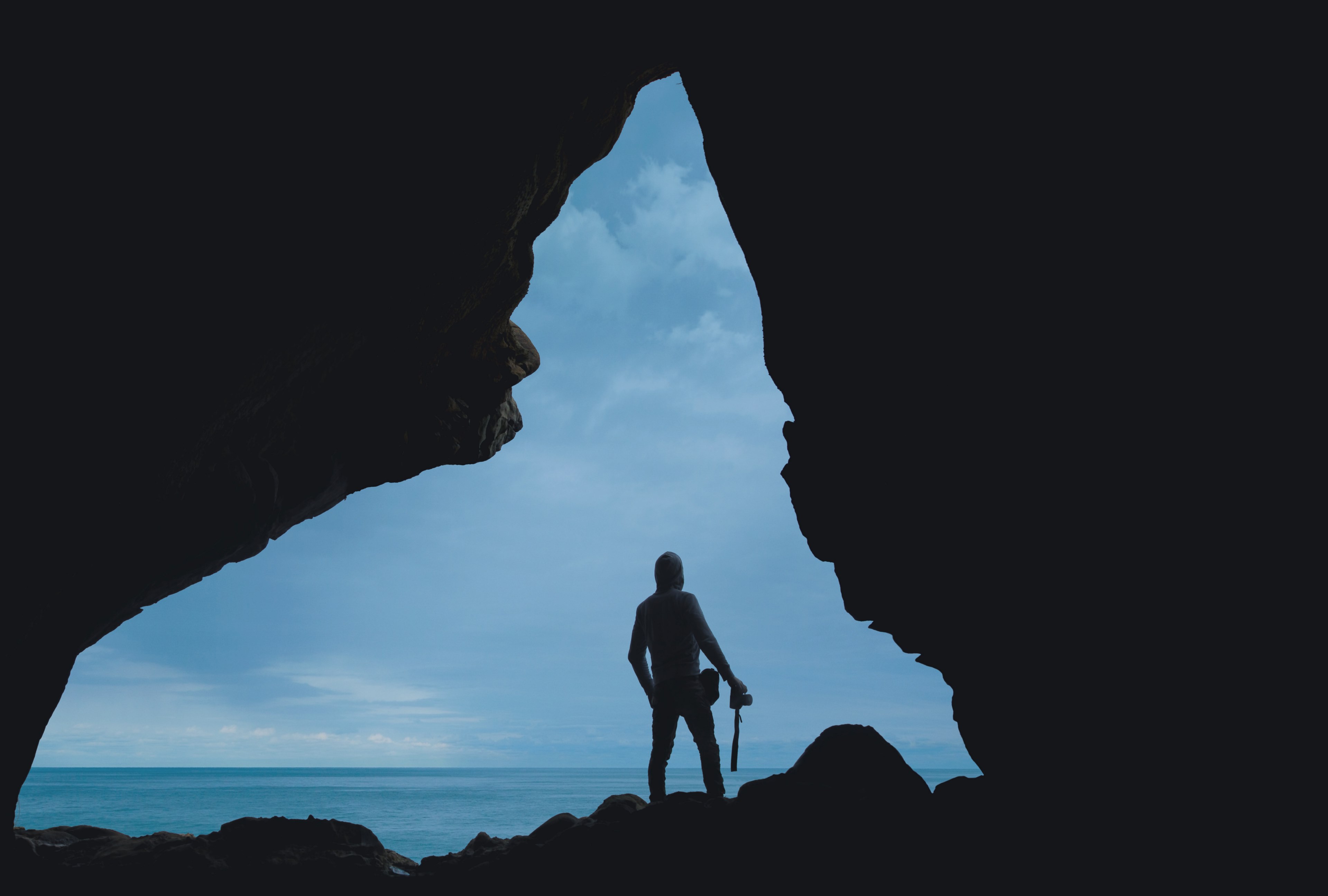doves cave in asilah city morocco 4k, HD Wallpaper