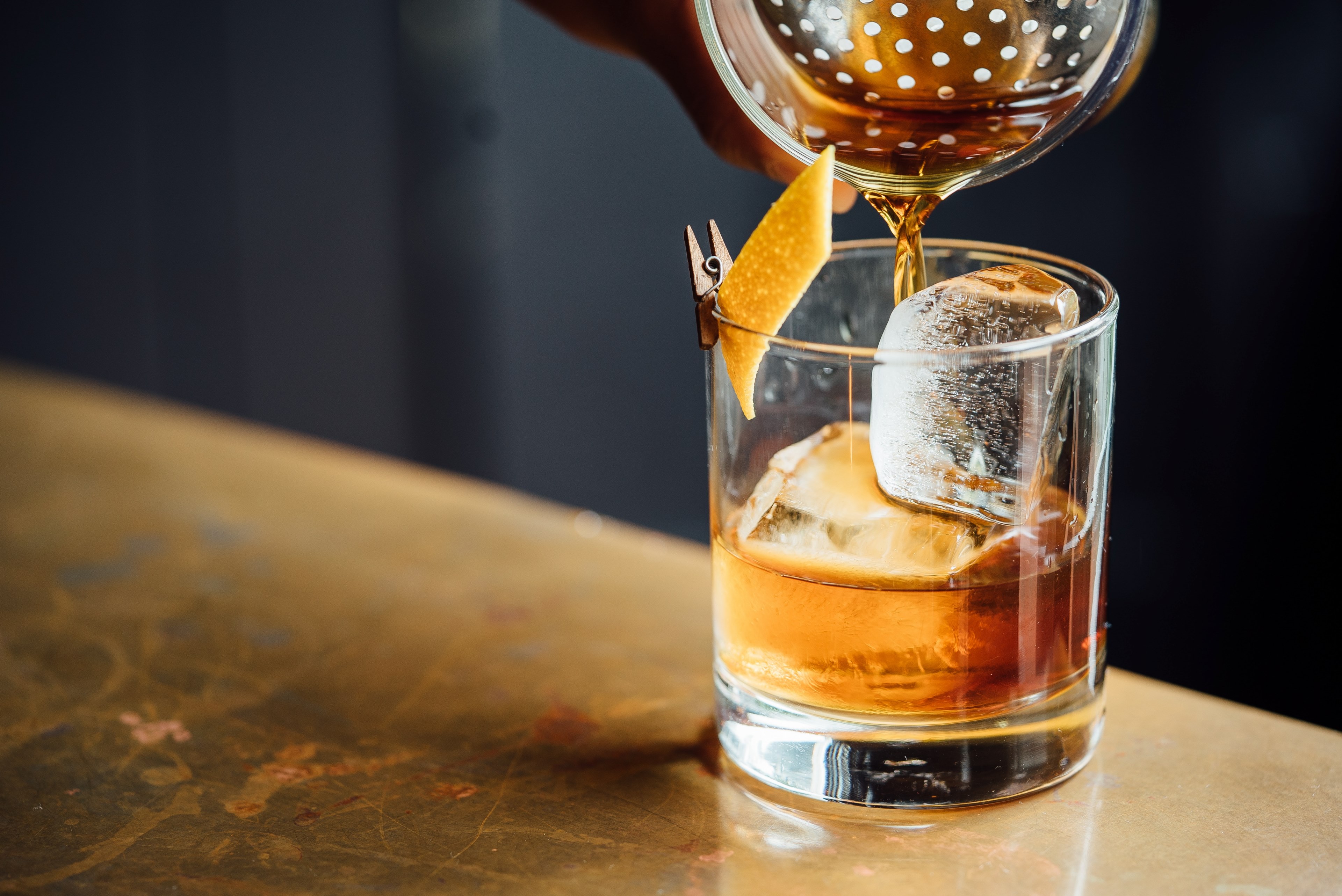 drink whiskey ice and cocktail 4k, HD Wallpaper