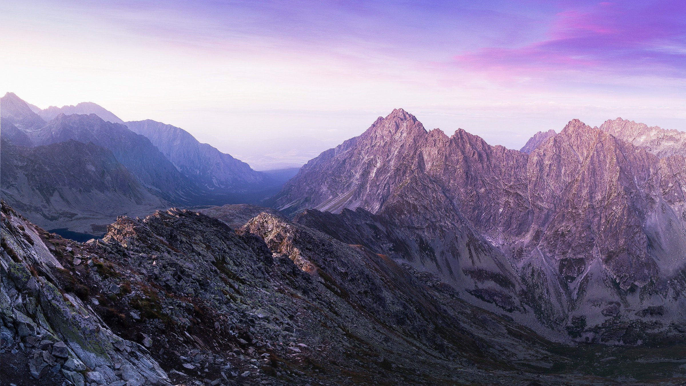 mountain peak cloud and hill 4k, HD Wallpaper