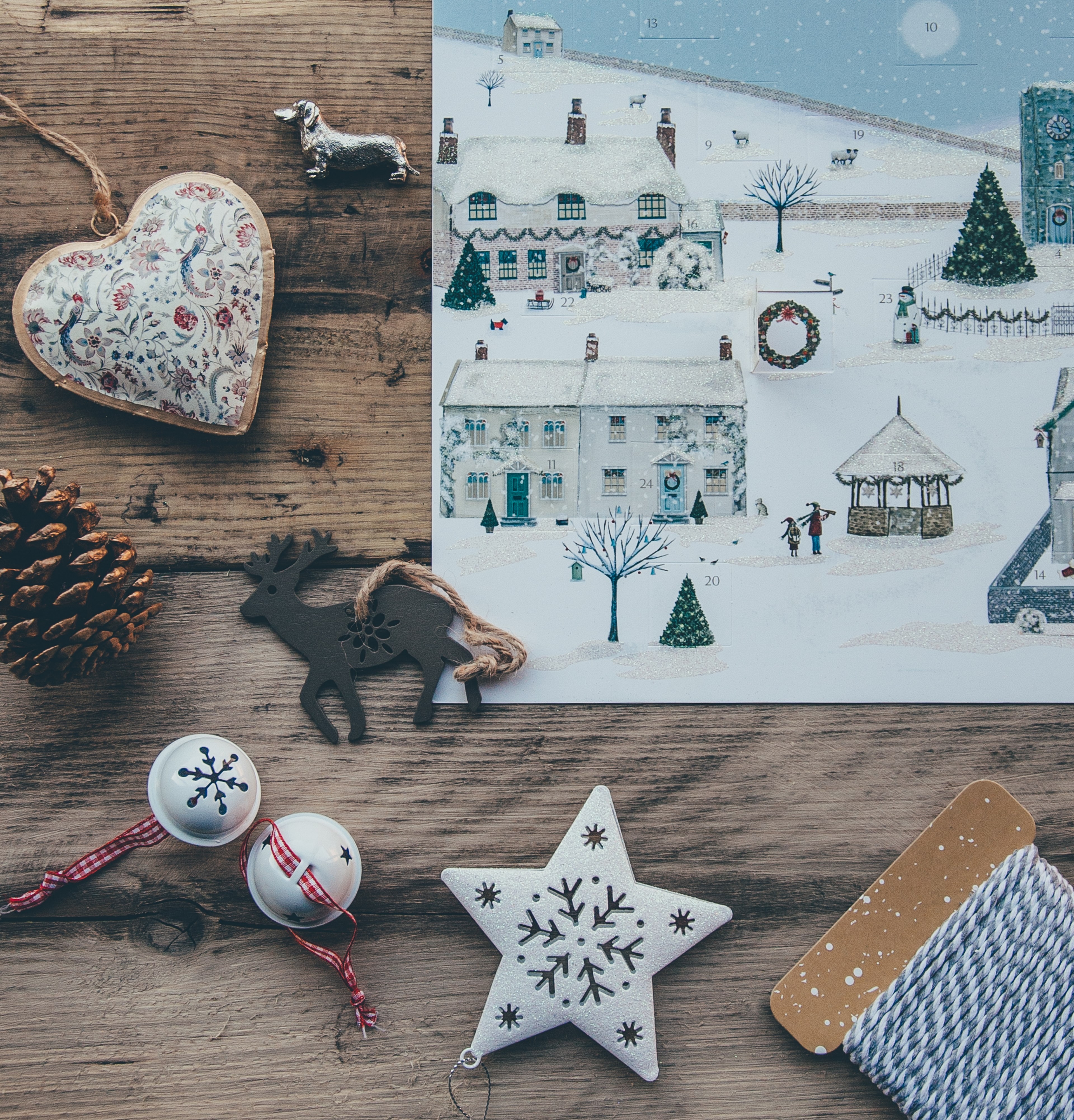 decoration festive advent and christma hd, 4k, Phone HD Wallpaper