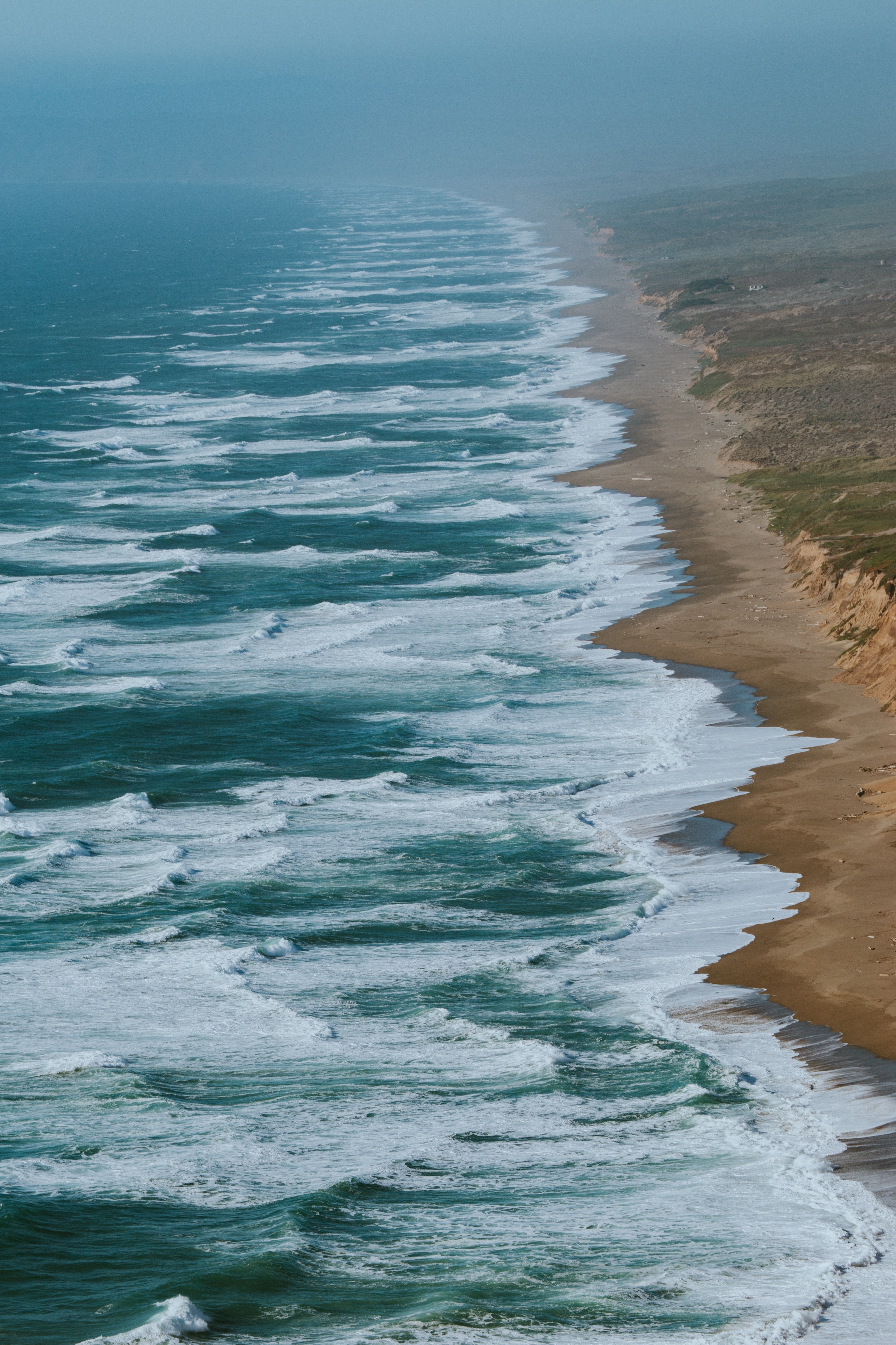 beach sea ocean and coast hd, 4k, Phone HD Wallpaper