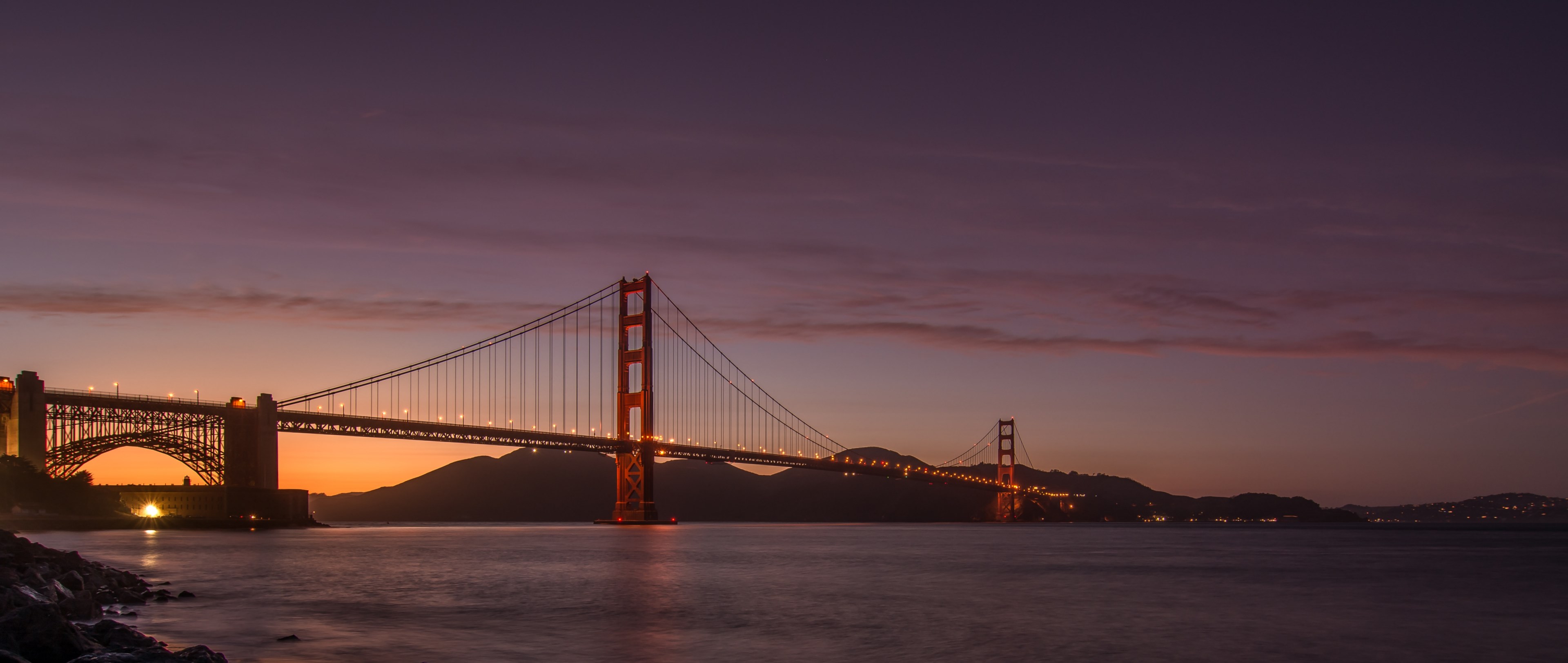 golden gate bridge sf 4k, HD Wallpaper
