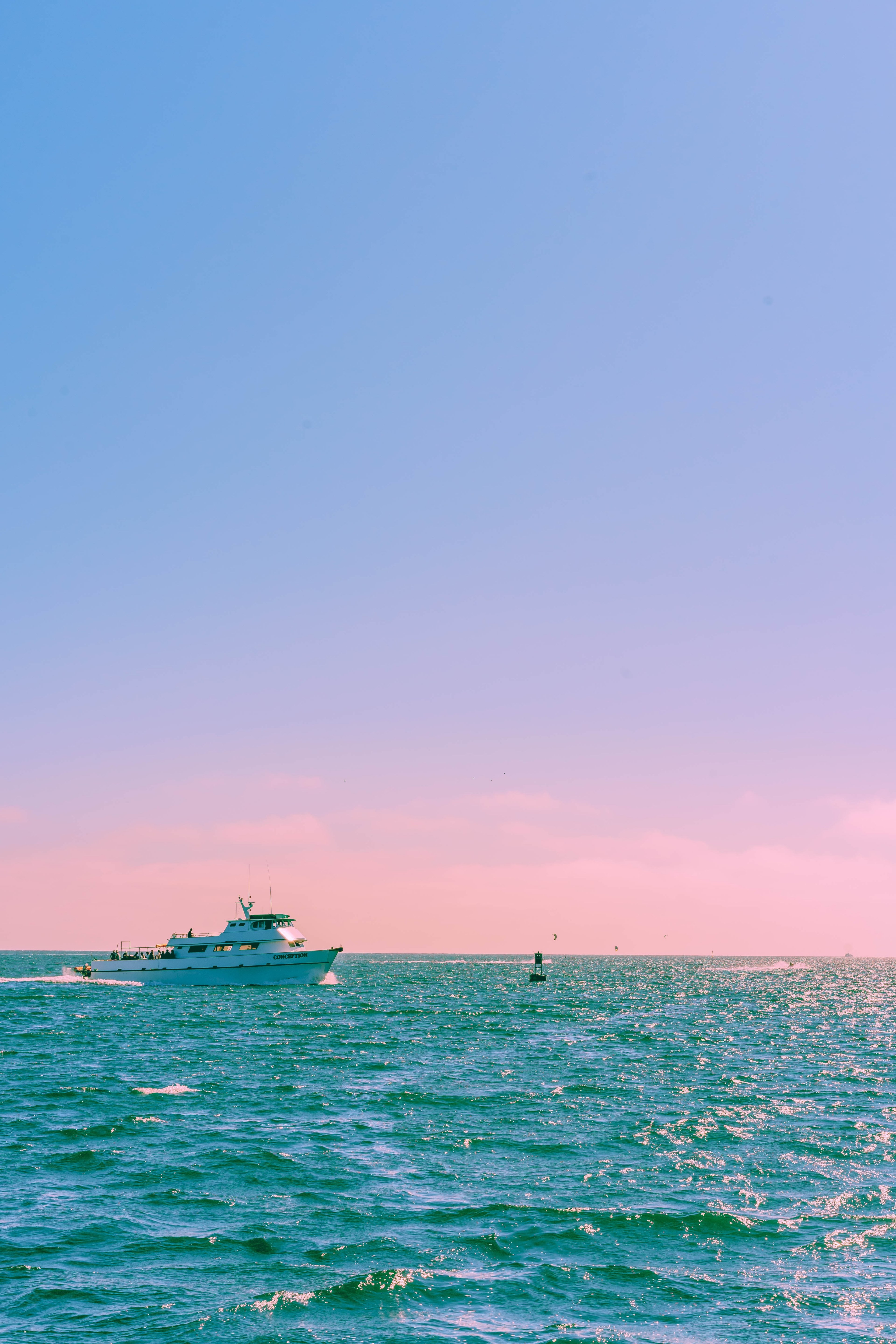 gradient waters 4k, Phone HD Wallpaper