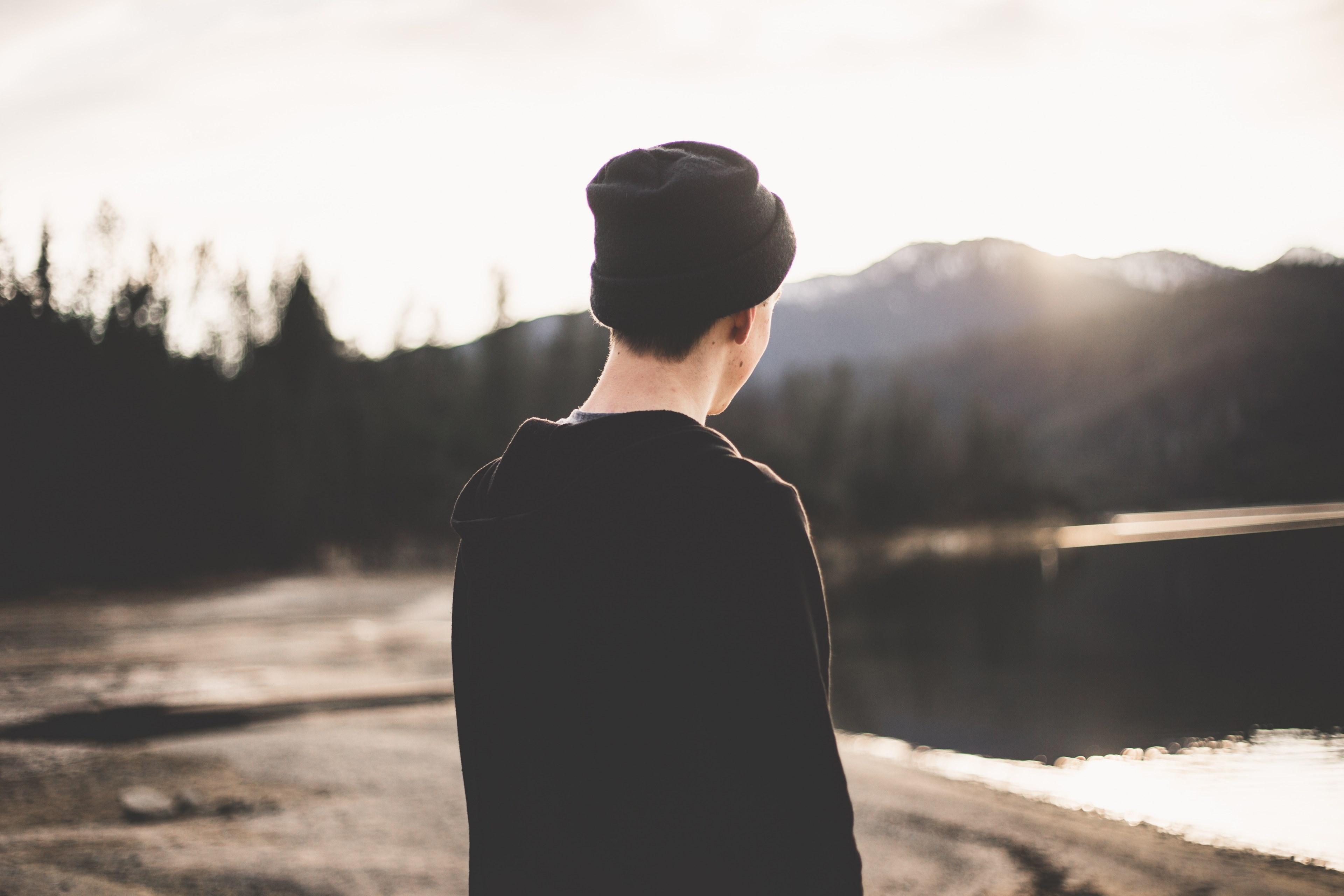 alone with my thoughts 4k, HD Wallpaper