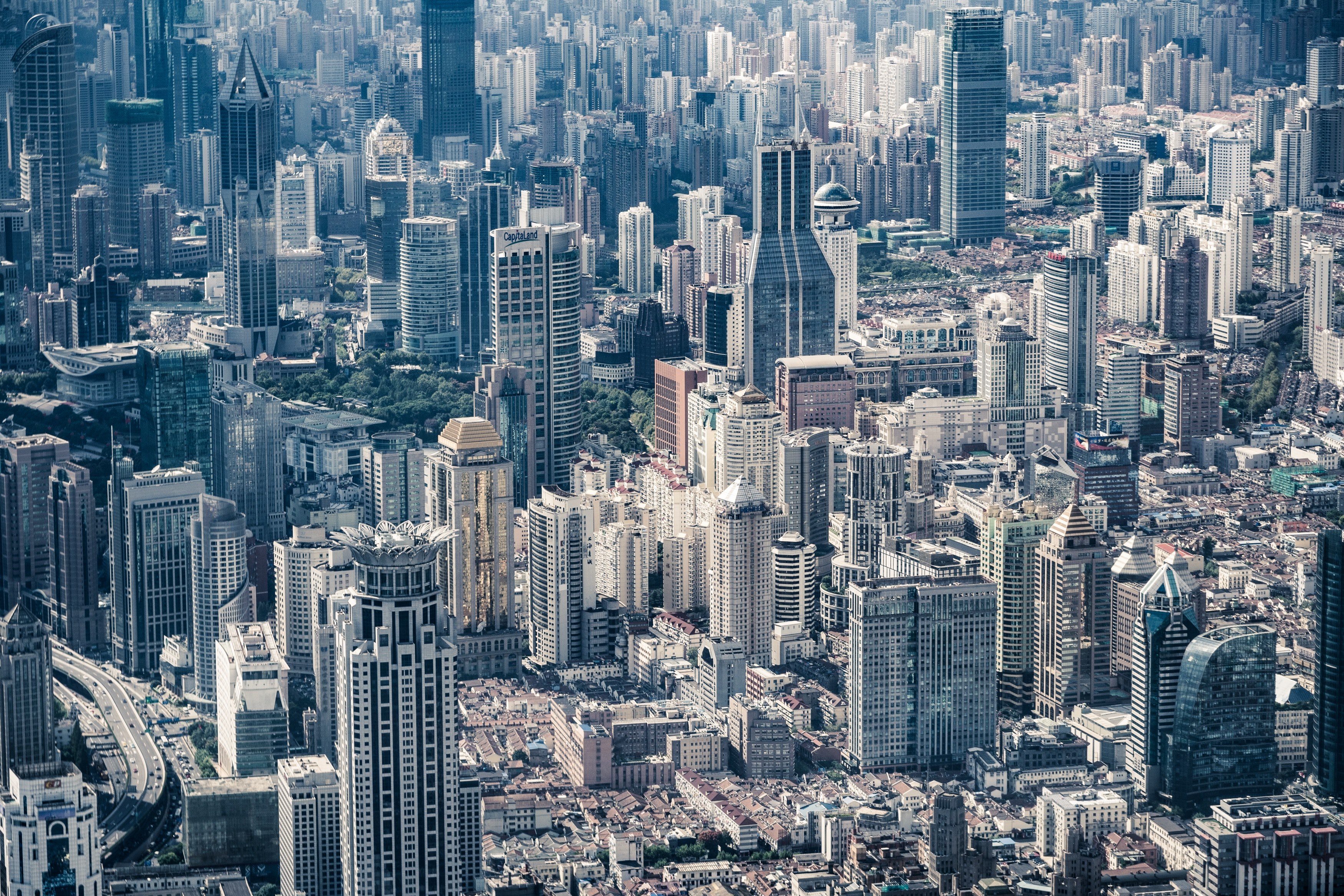 the impressive skyline of shanghai china, shanghai 4k, HD Wallpaper