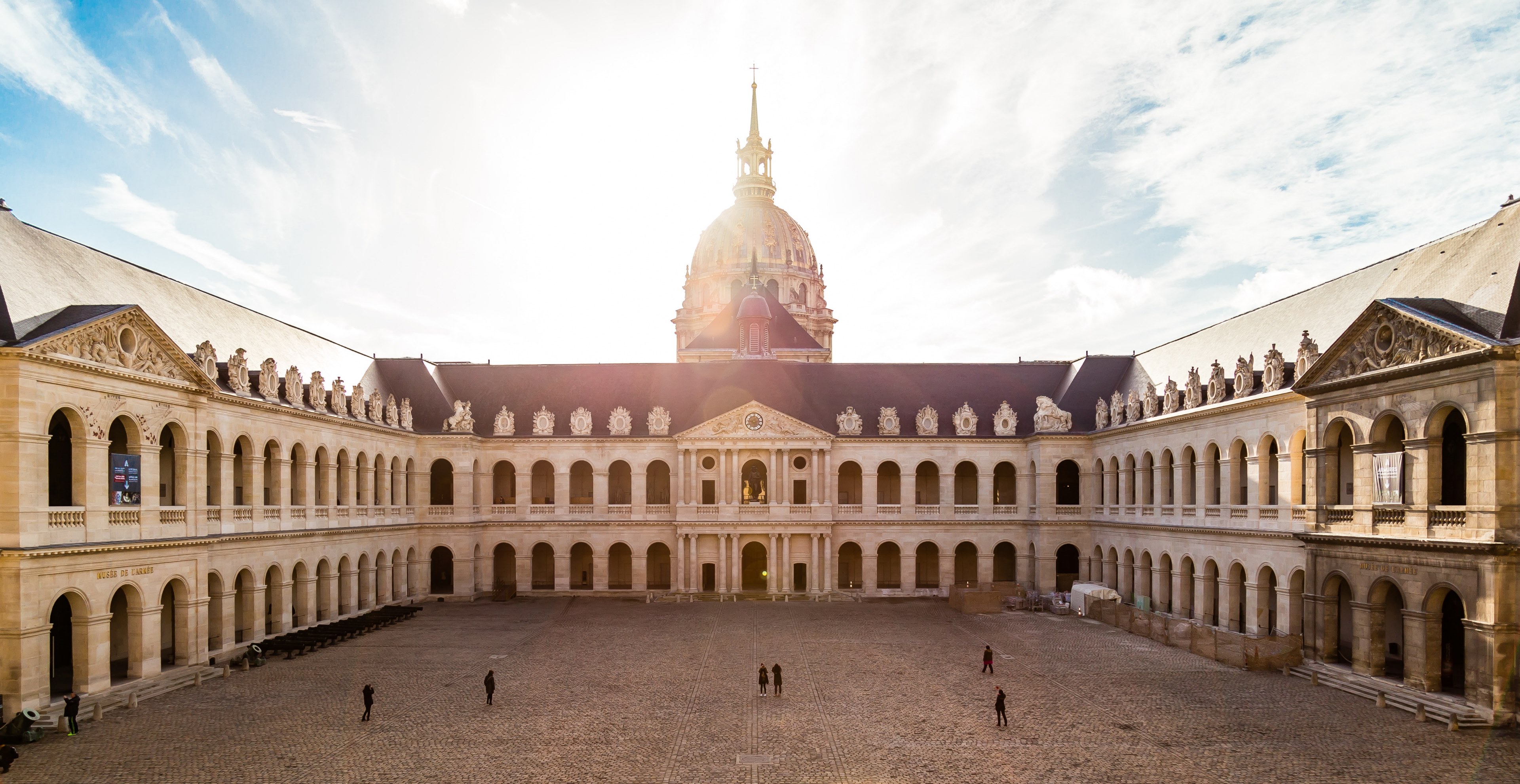 sunlight pari and architecture 4k, HD Wallpaper