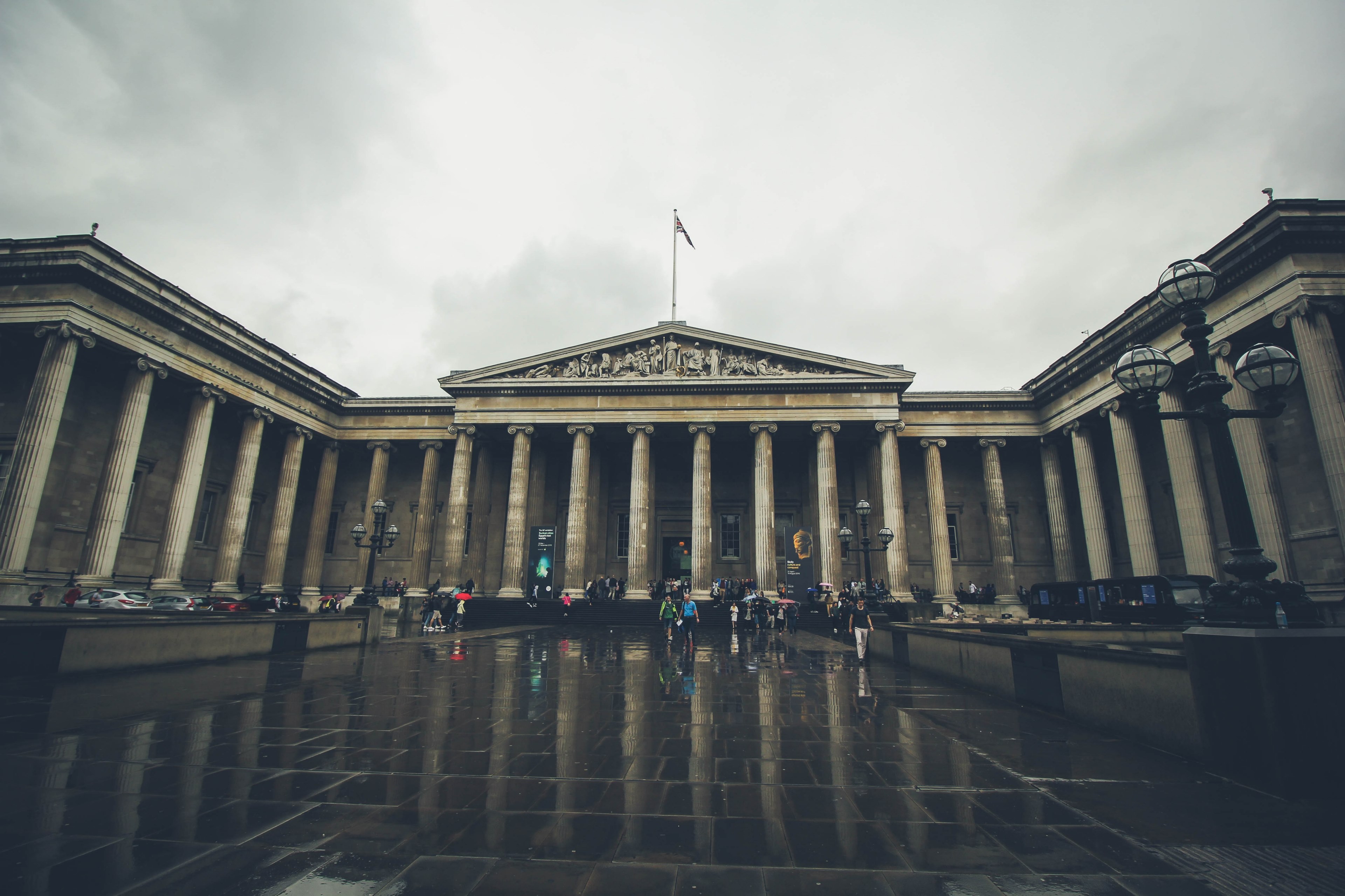 museum history building and architecture 4k, HD Wallpaper
