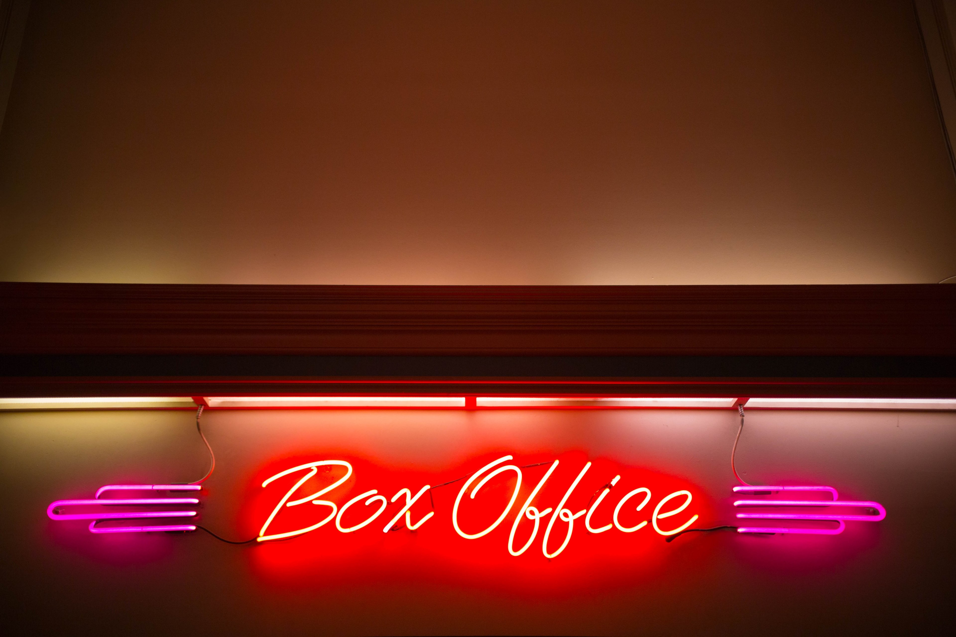lights neon theater and theatre 4k, HD Wallpaper