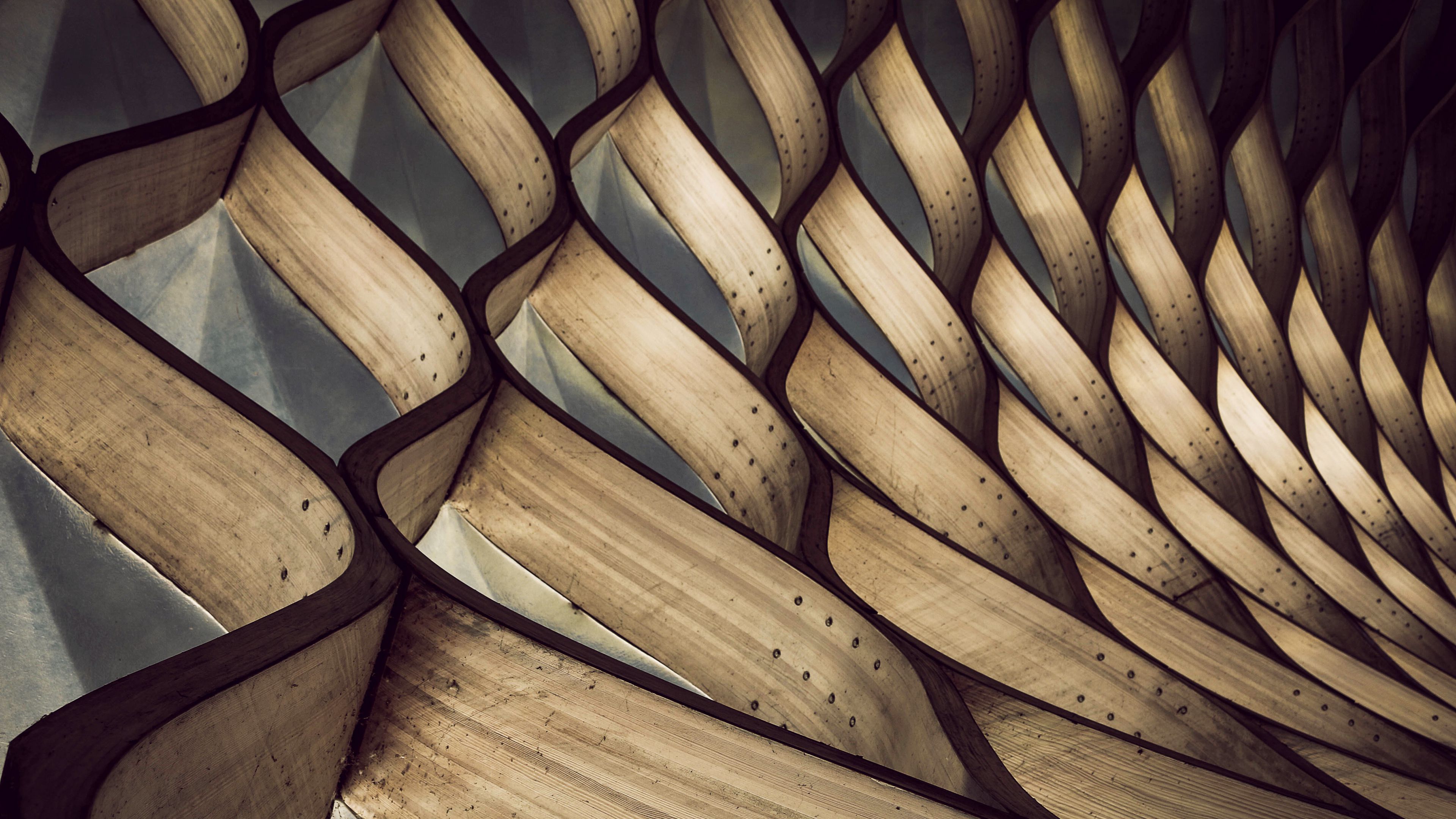 surface, architecture, shapes, 4k, HD Wallpaper