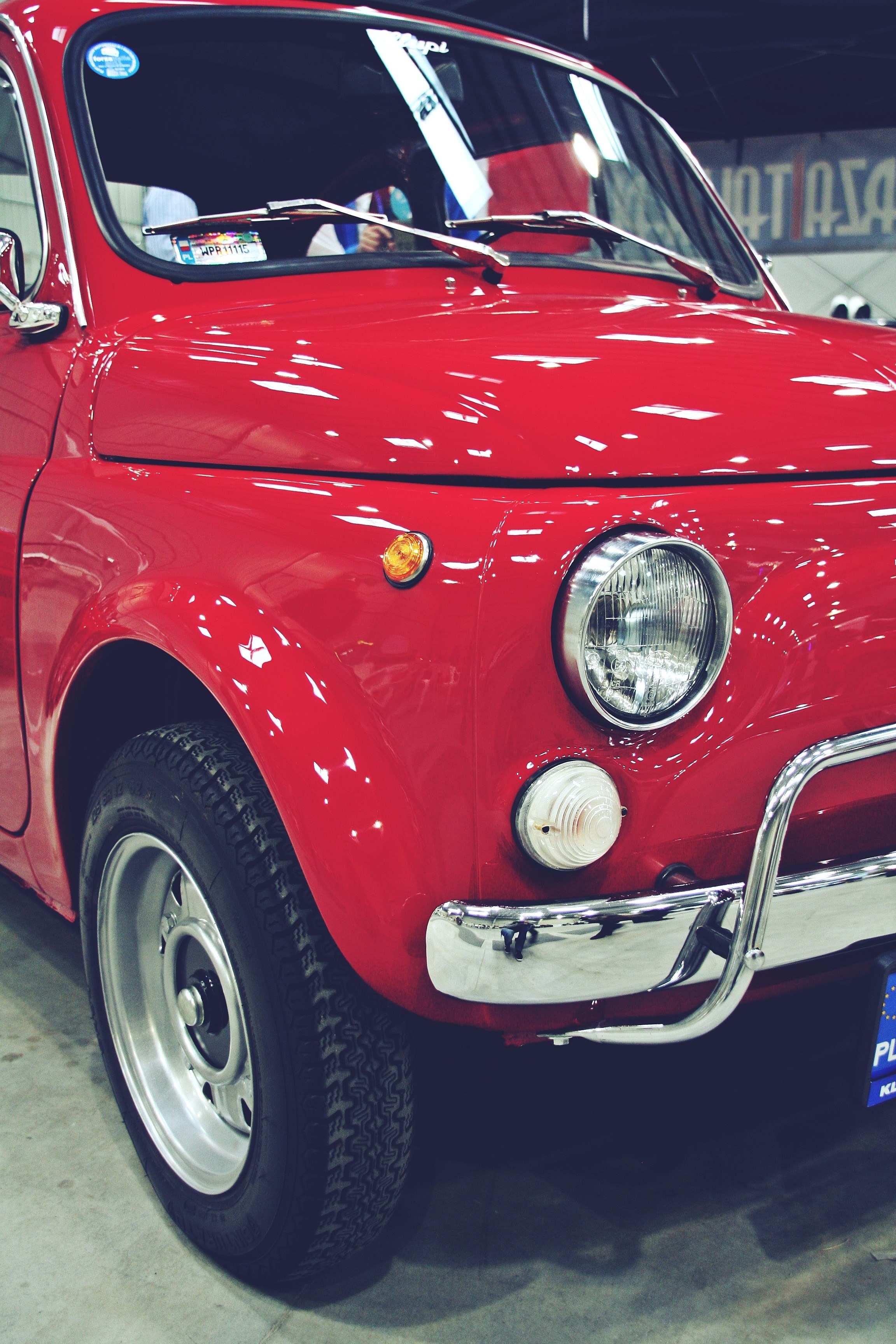500 fiat headlamp and wheel hd, 4k, Phone HD Wallpaper