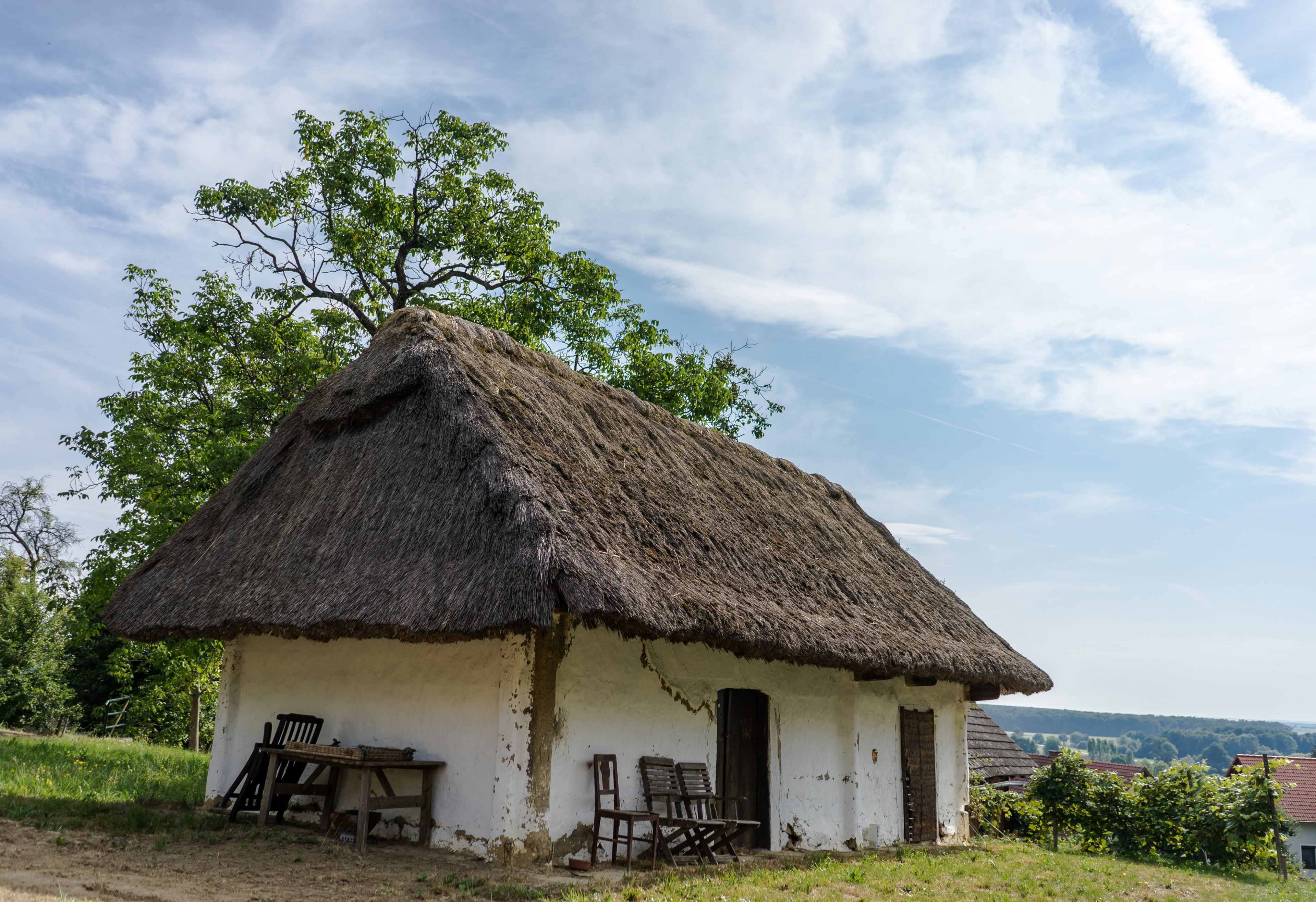 weathered old cloud and landscape 4k, HD Wallpaper