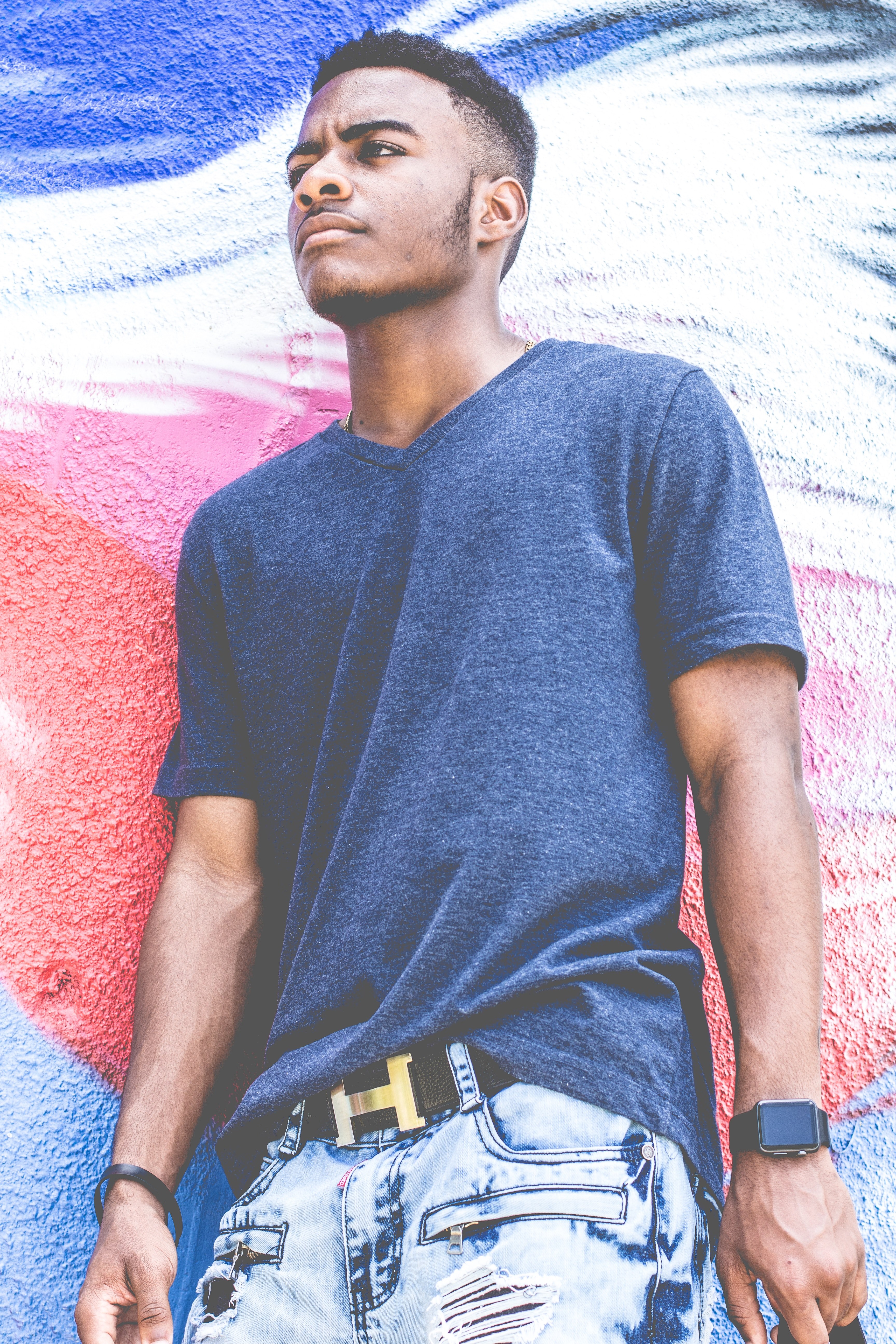black melanin color and wall walls color hd, 4k, Phone HD Wallpaper