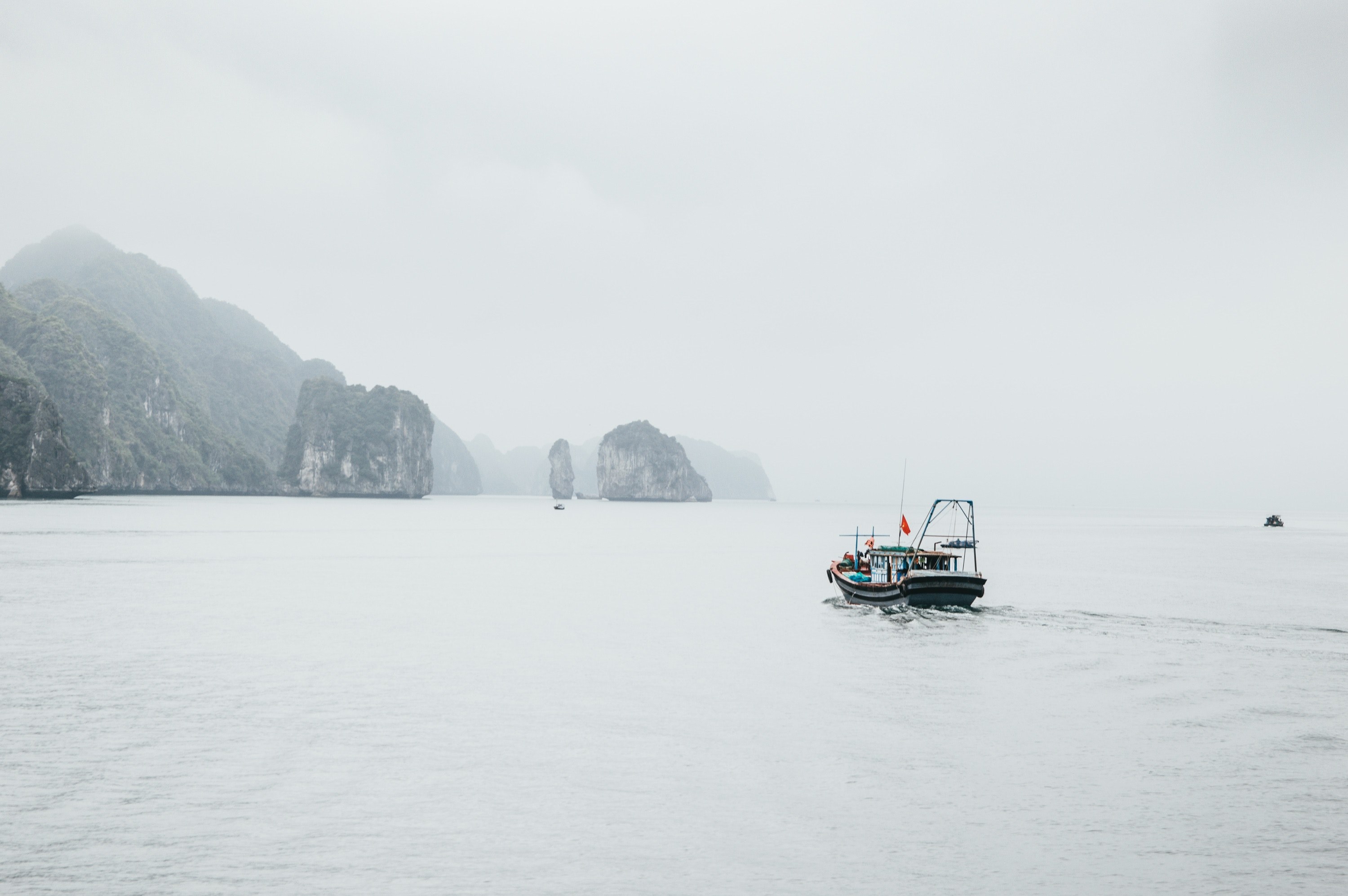 vietnam ha long bay 4k, HD Wallpaper