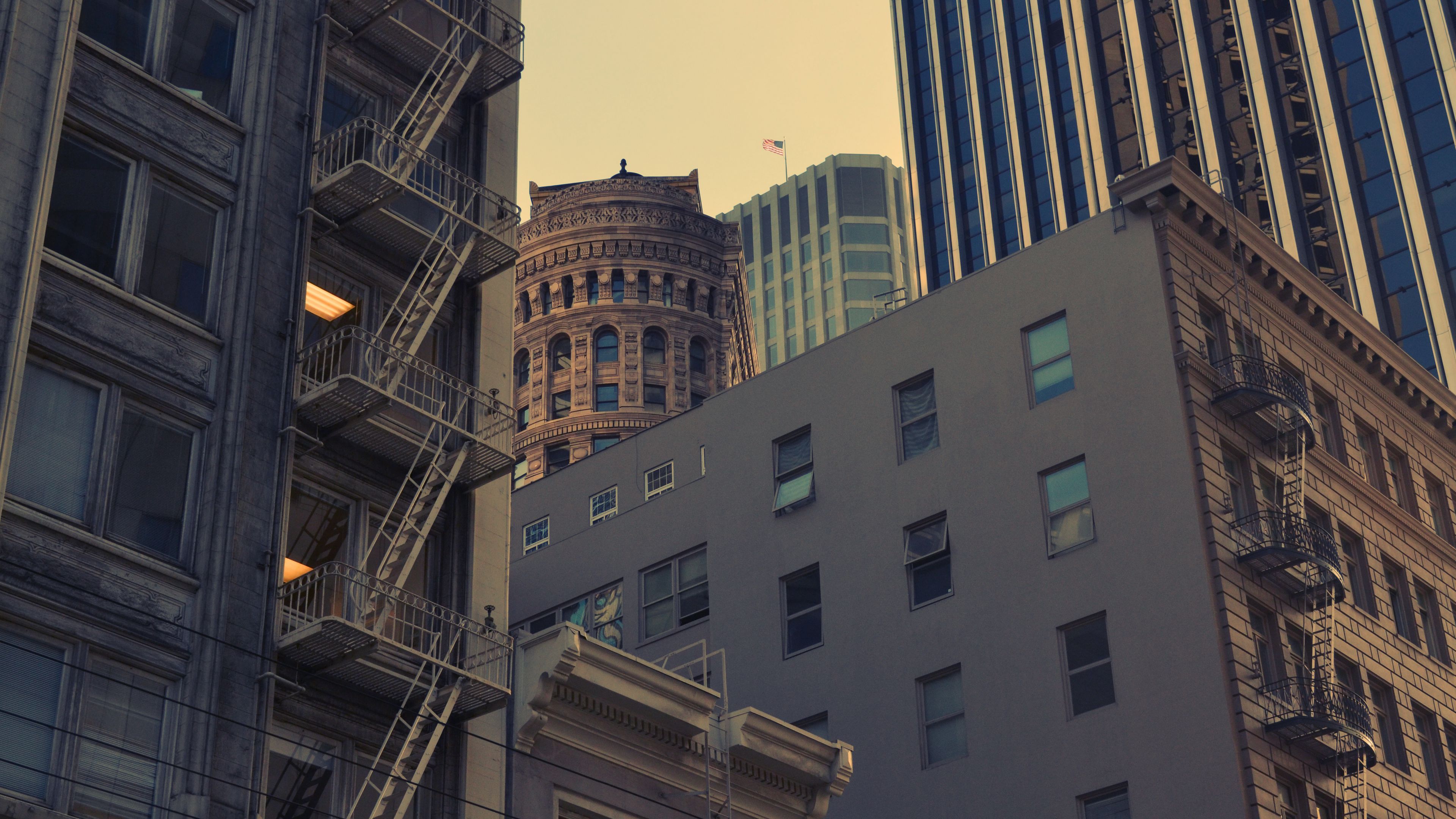 architecture, buildings, structures, facade, 4k, HD Wallpaper