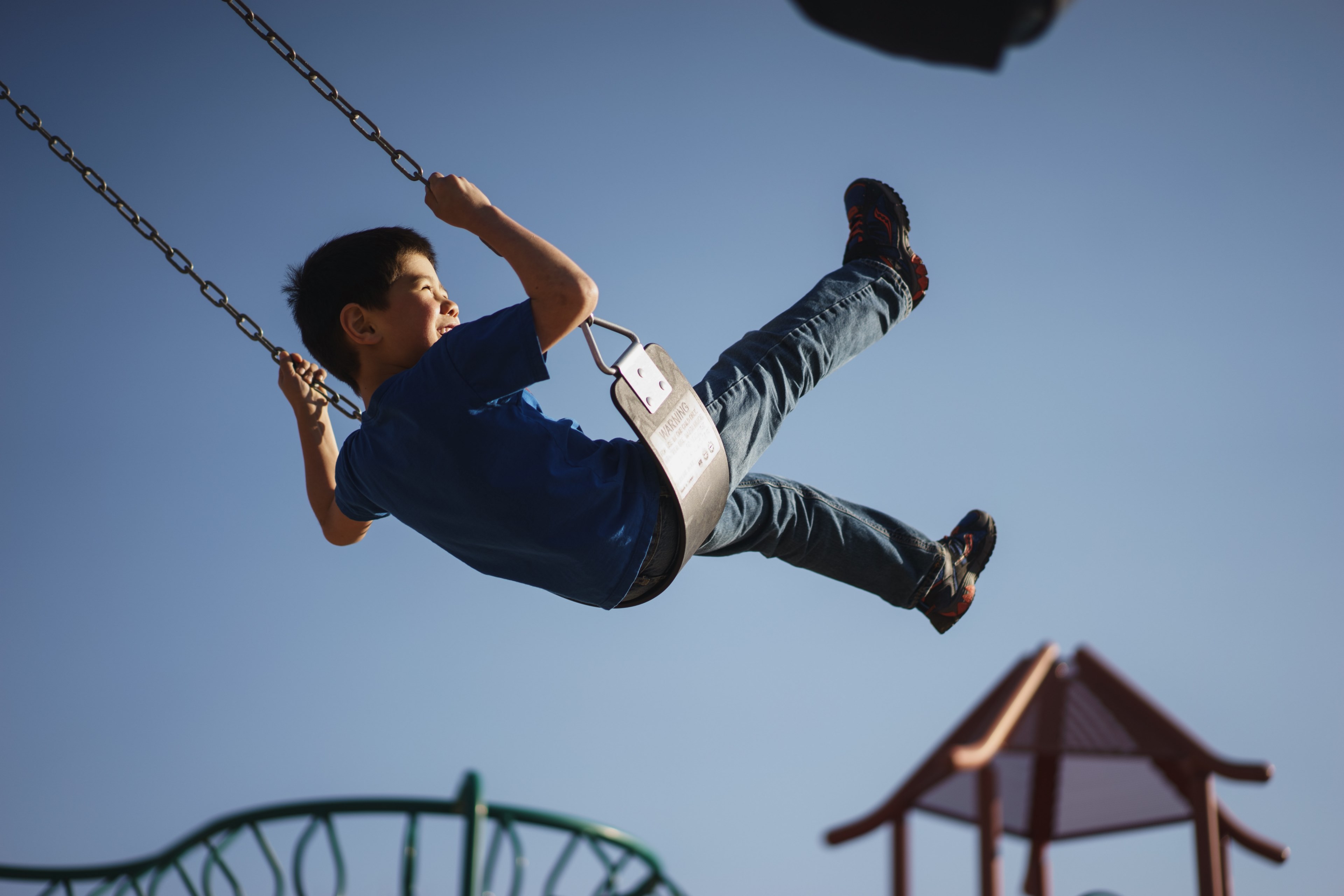 swing child boy and kid 4k, HD Wallpaper