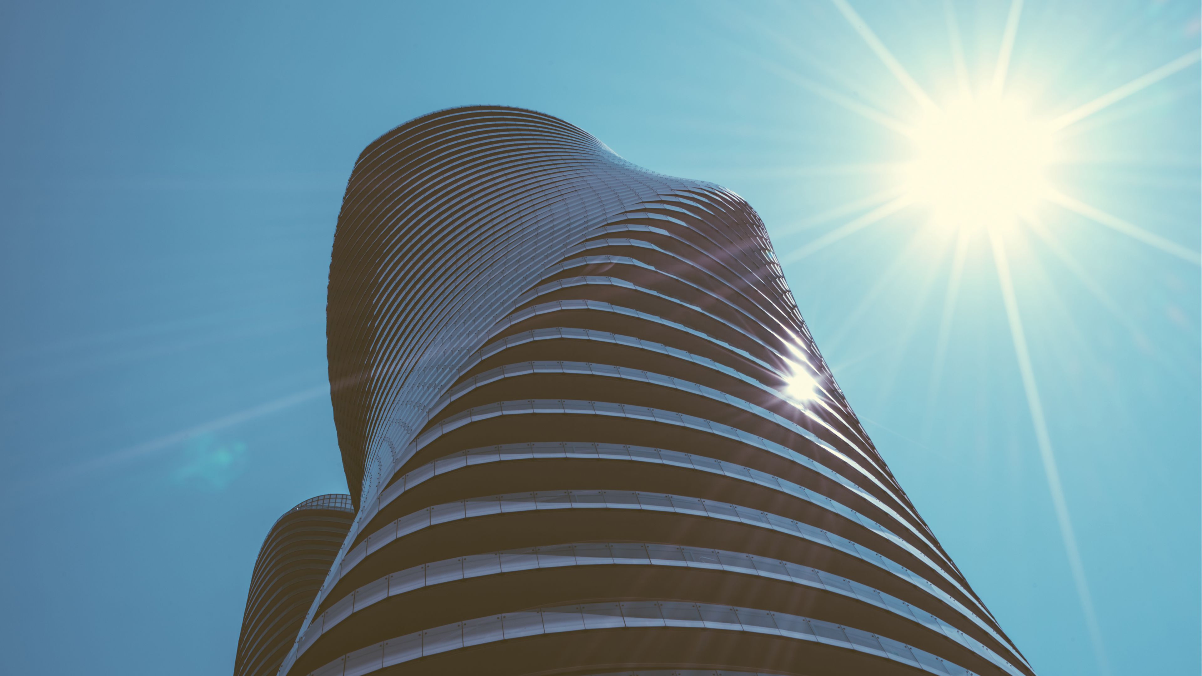 architecture, building, sky, 4k, HD Wallpaper