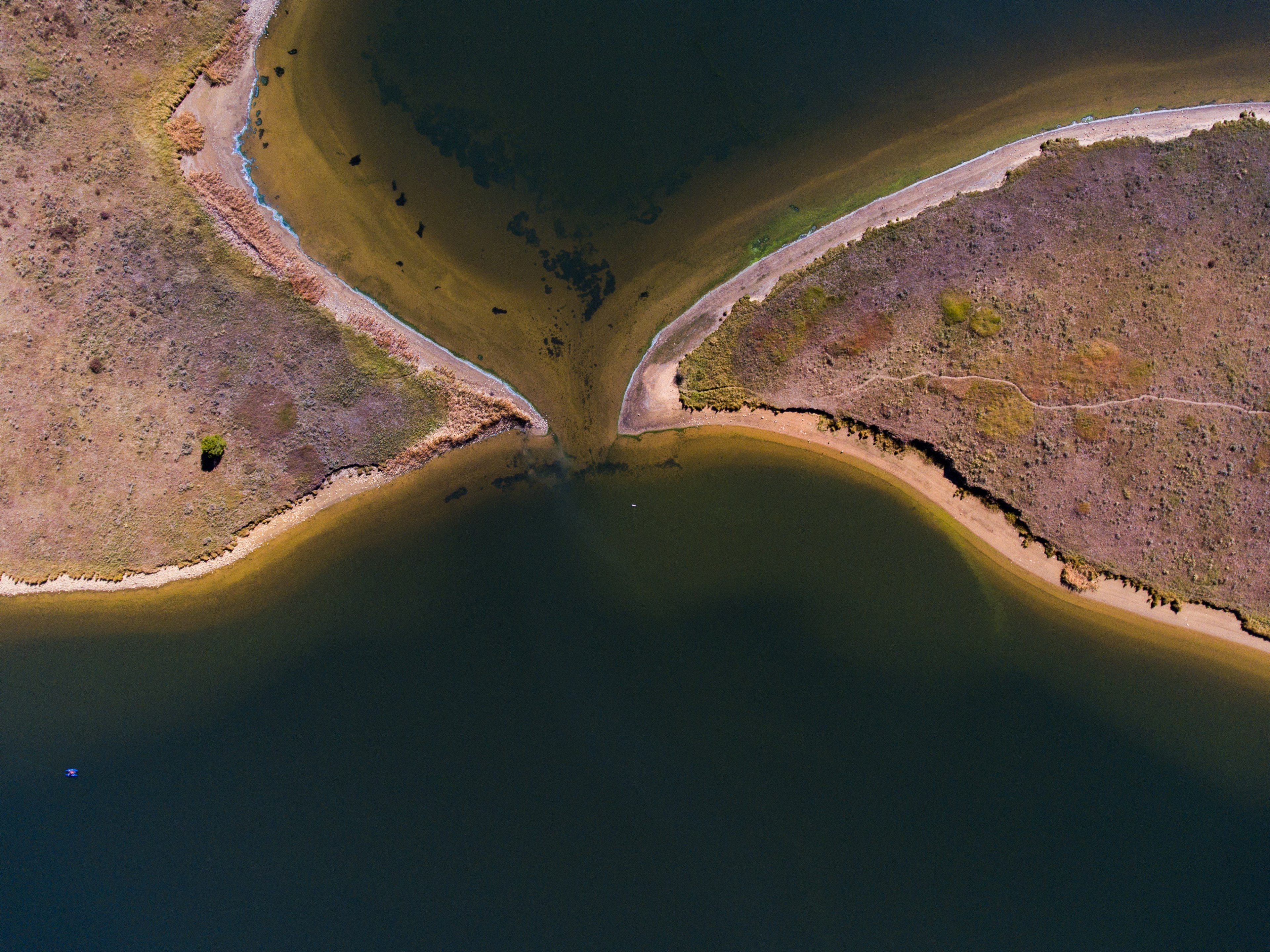 island coast water and beach 4k, HD Wallpaper