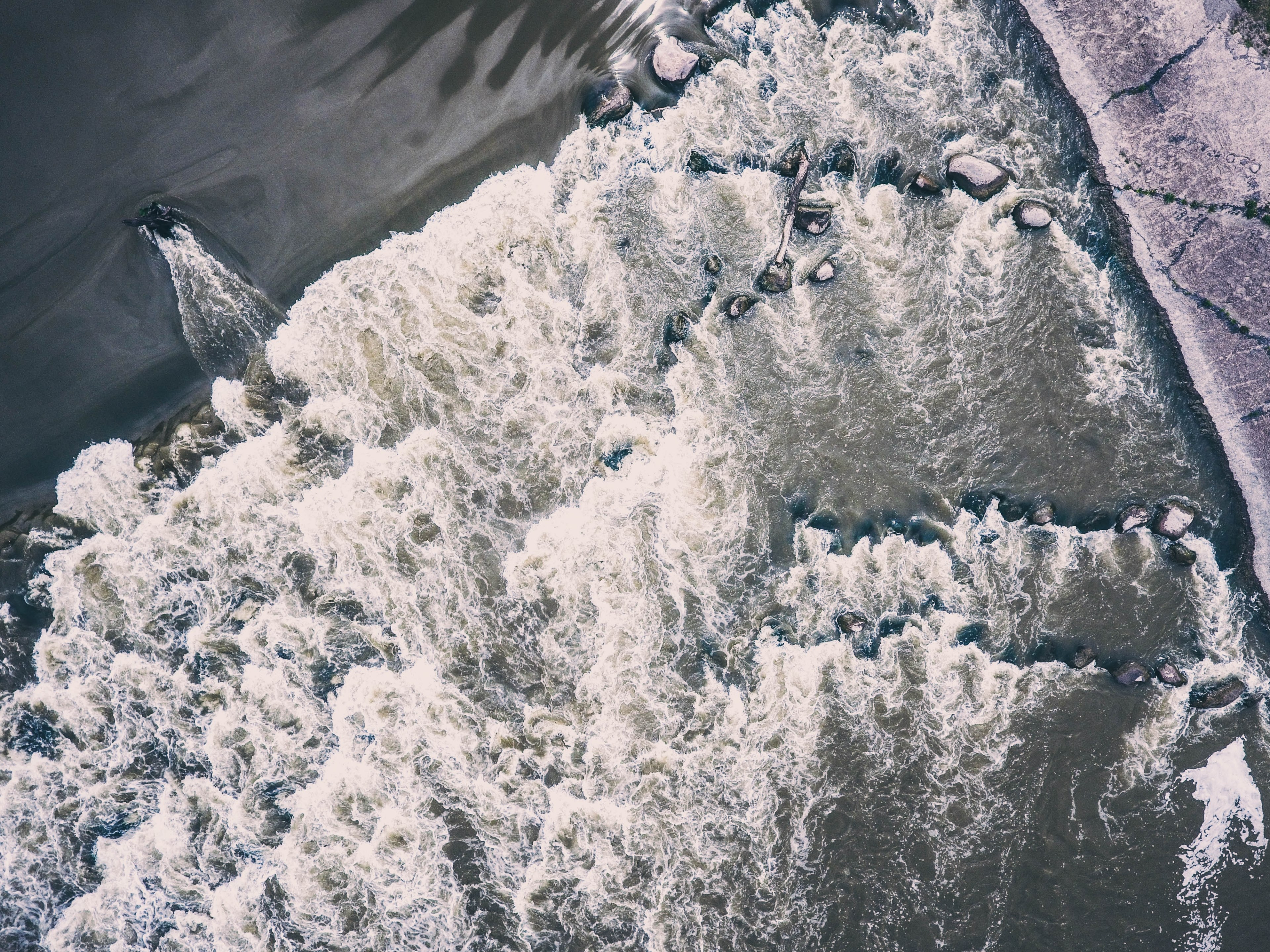 drone view aerial view from above and sea 4k, HD Wallpaper