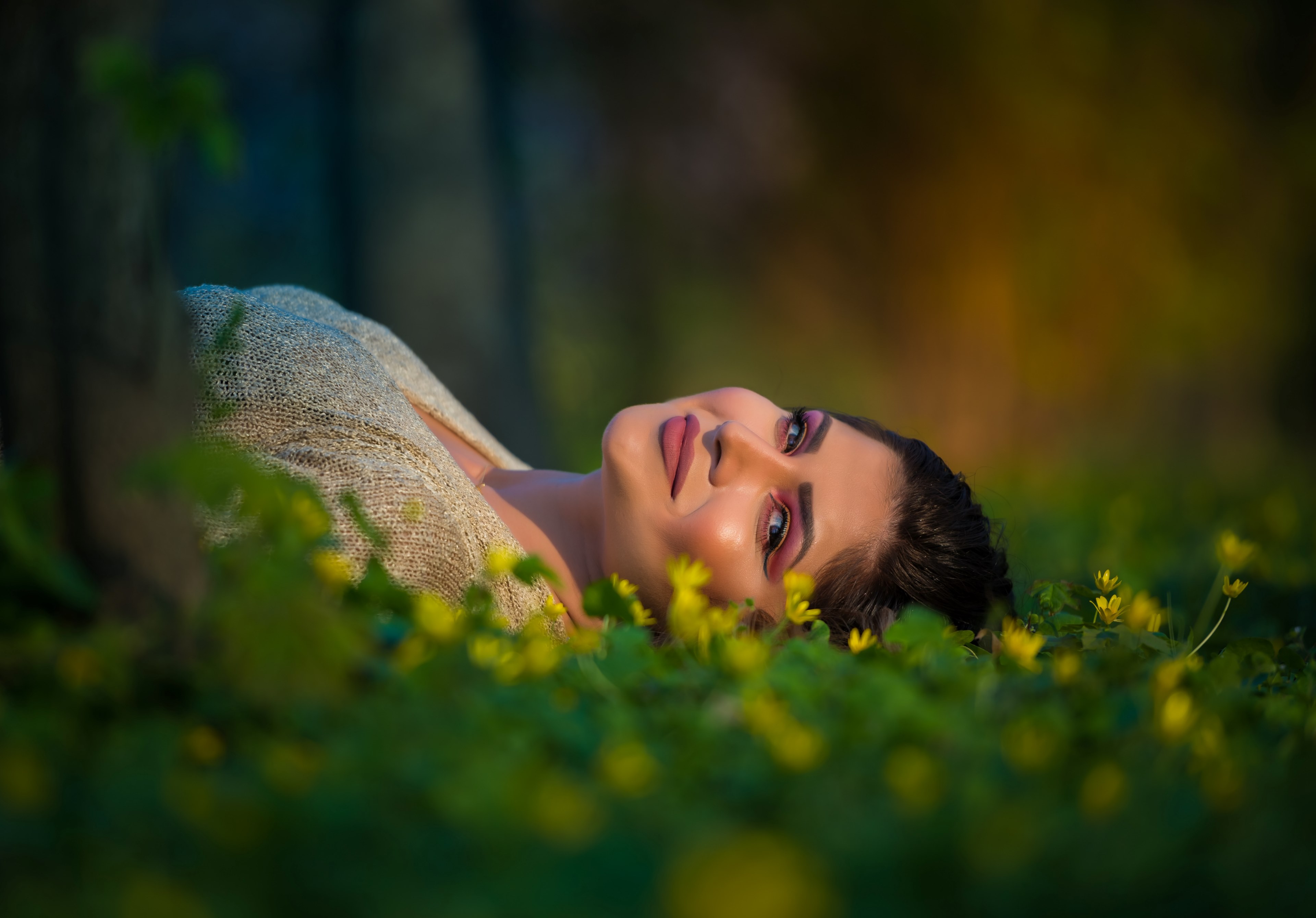park bucharest lip and eye 4k, HD Wallpaper