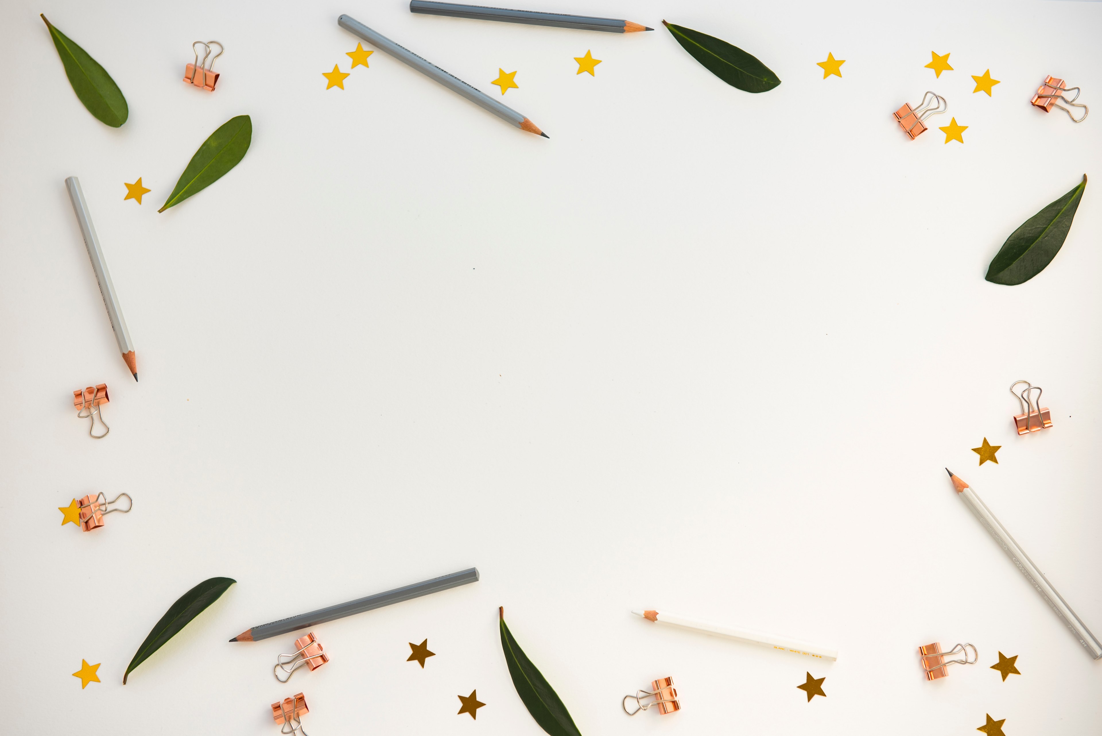 flatlay stationery desk and office 4k, HD Wallpaper
