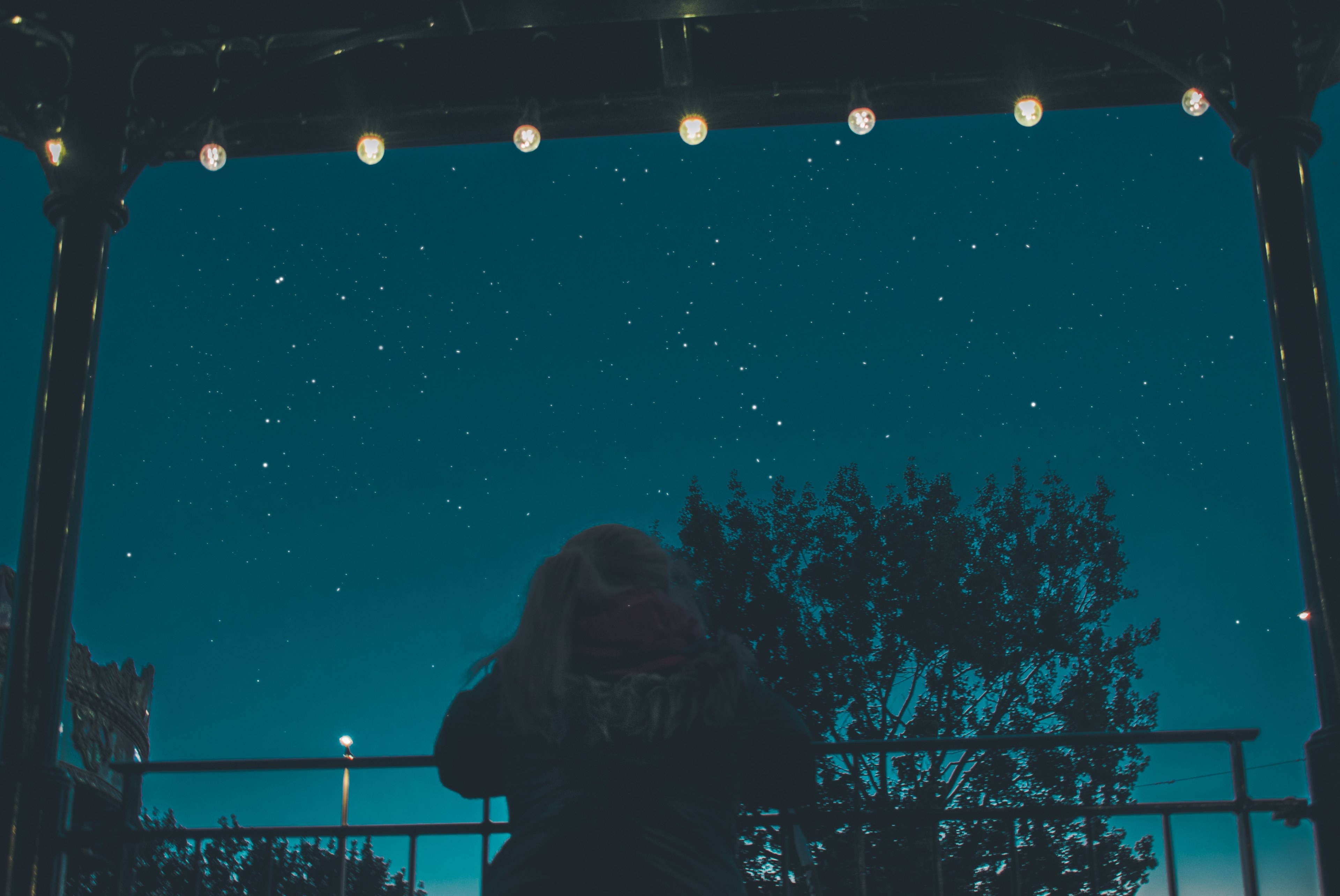 starry nights 4k, HD Wallpaper