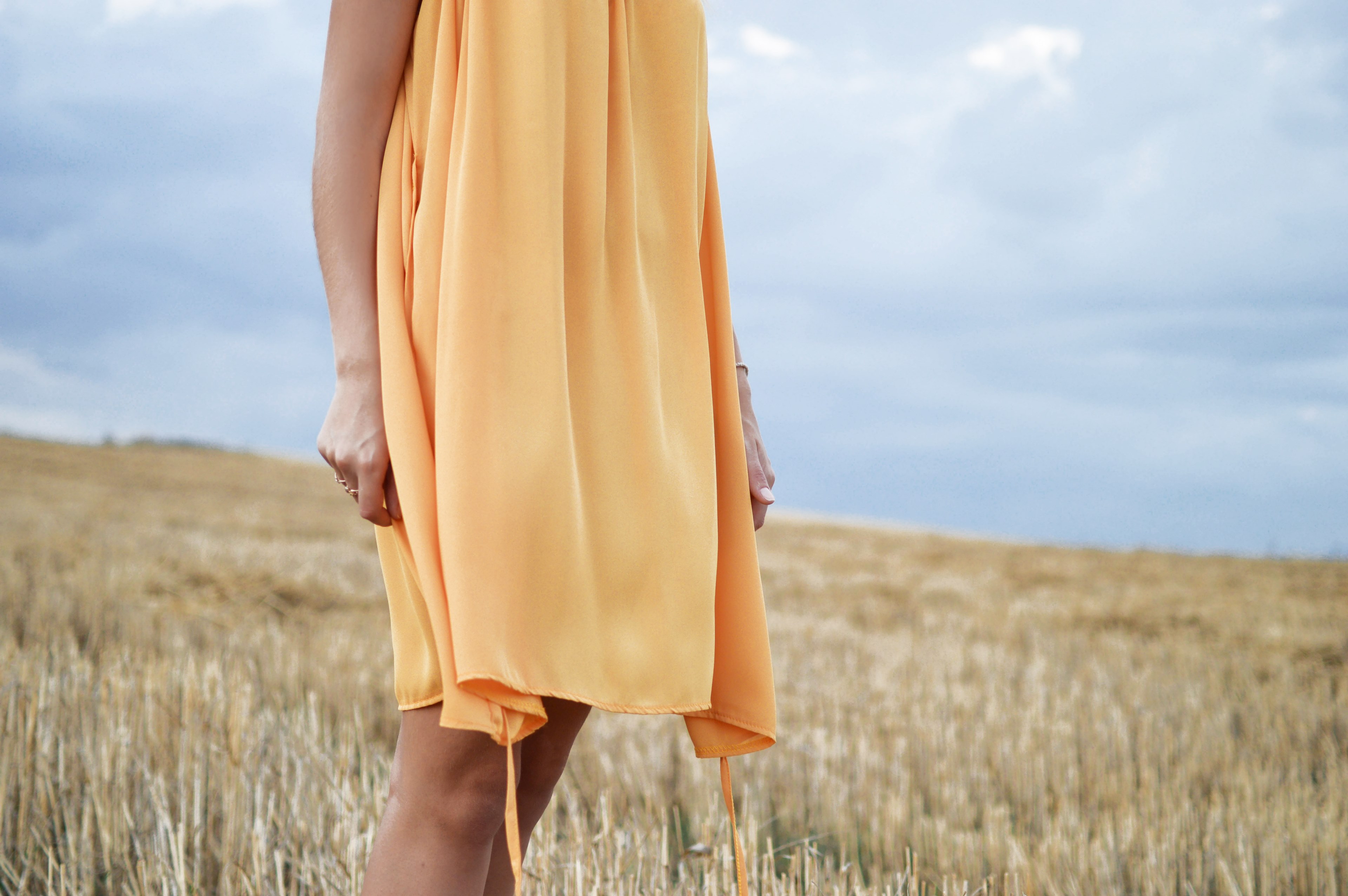 field omwan lady and female 4k, HD Wallpaper