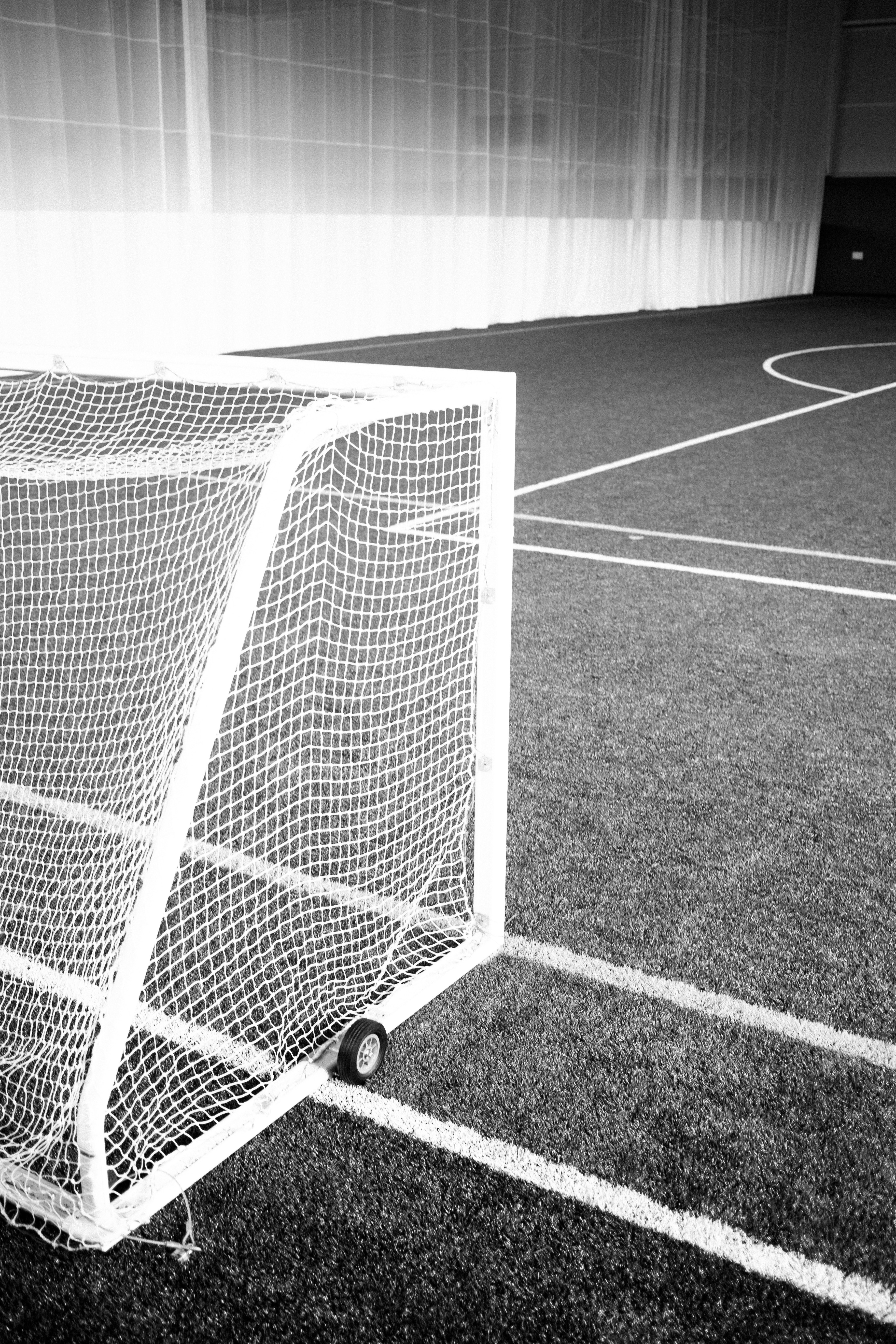 indoor soccer field 4k, Phone HD Wallpaper