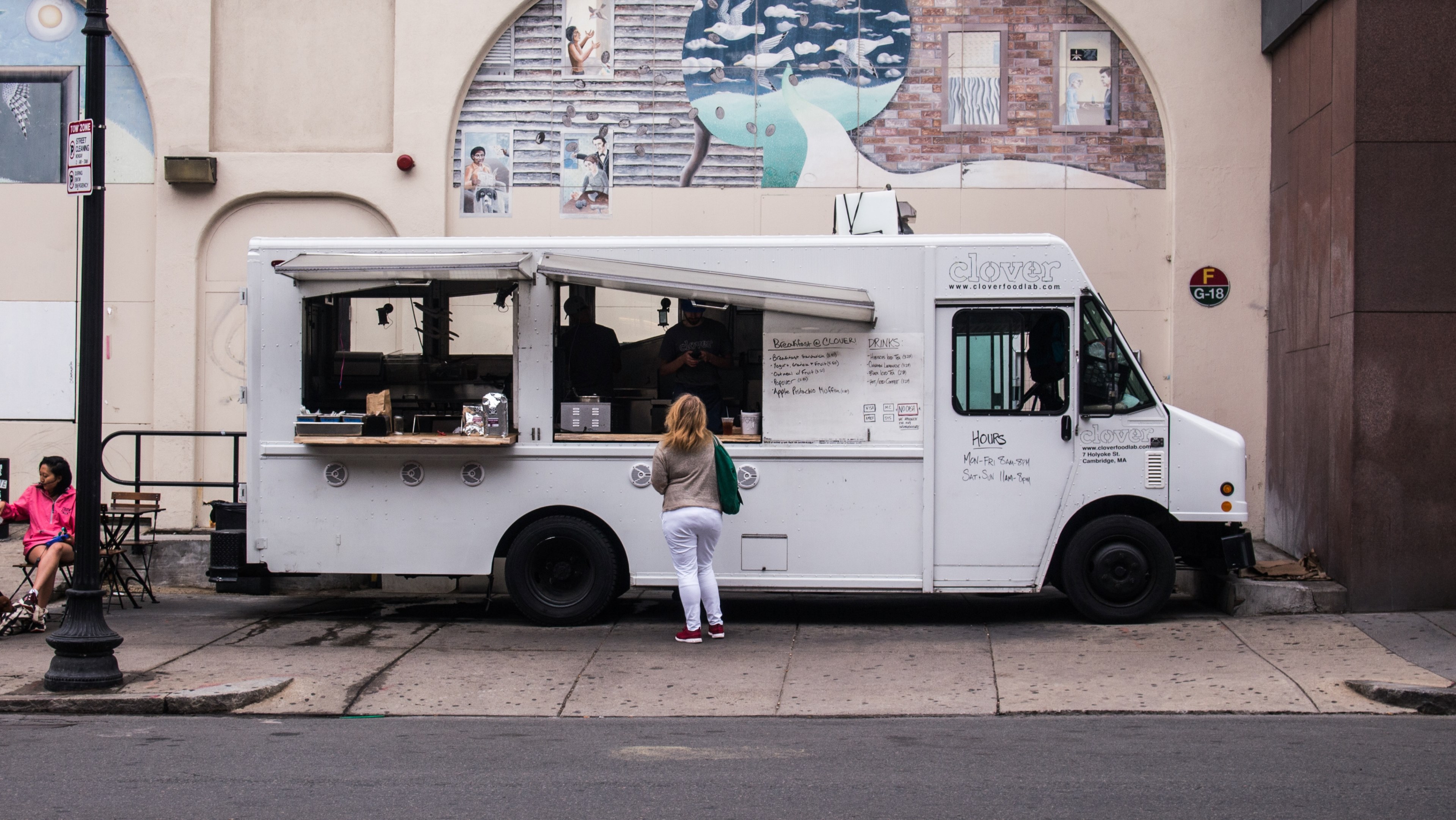 boston food truck 4k, HD Wallpaper