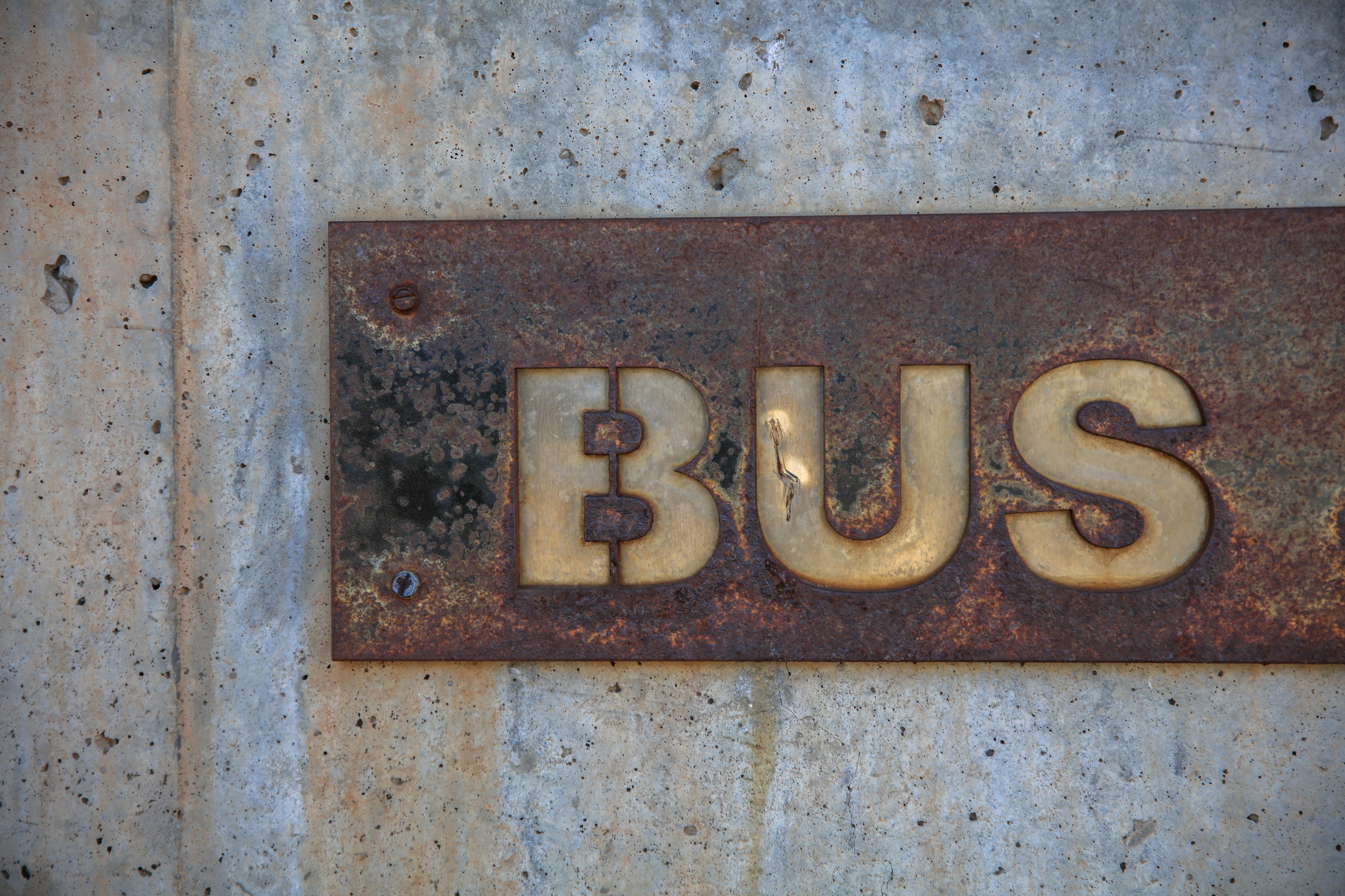 sign vintage metal and rusty 4k, HD Wallpaper