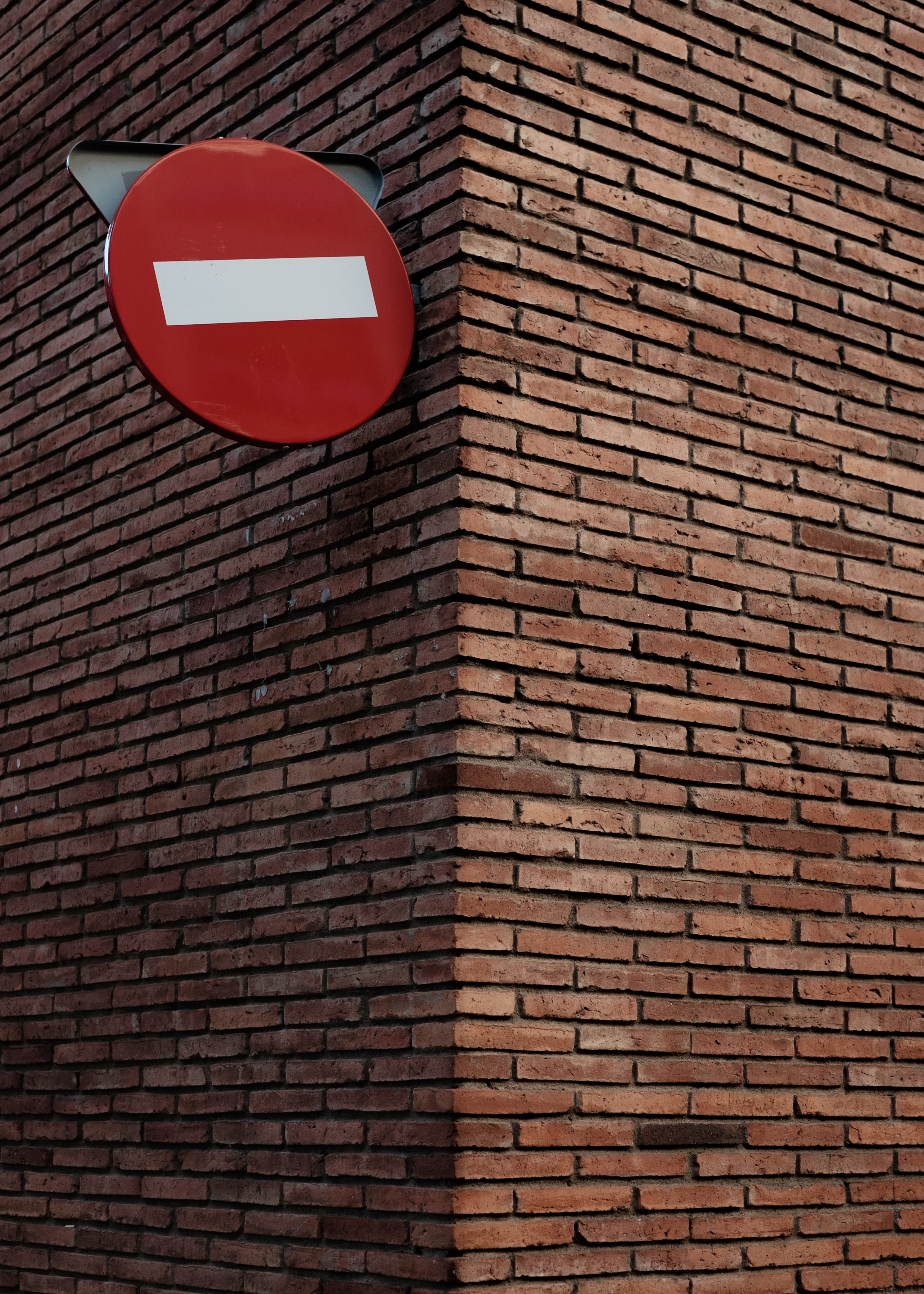 wall sign brick and signage hd, 4k, Phone HD Wallpaper