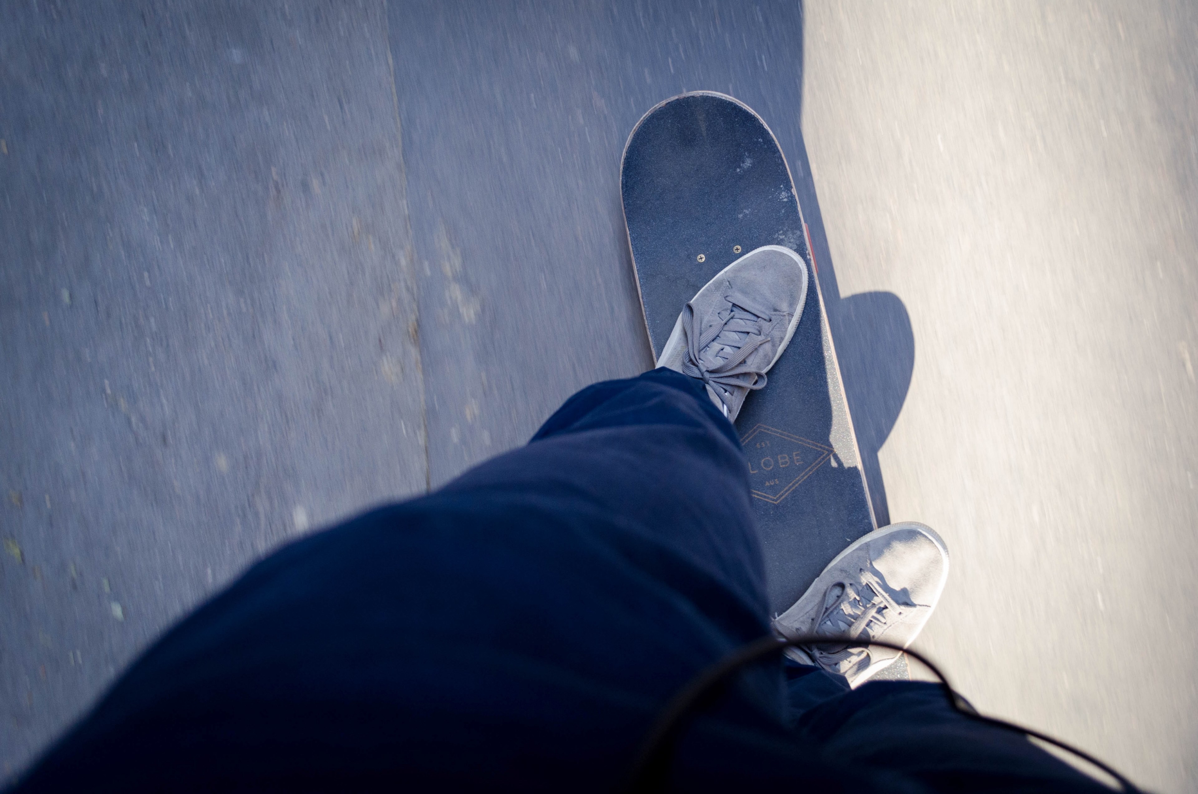 feet shoes skateboard and street 4k, HD Wallpaper