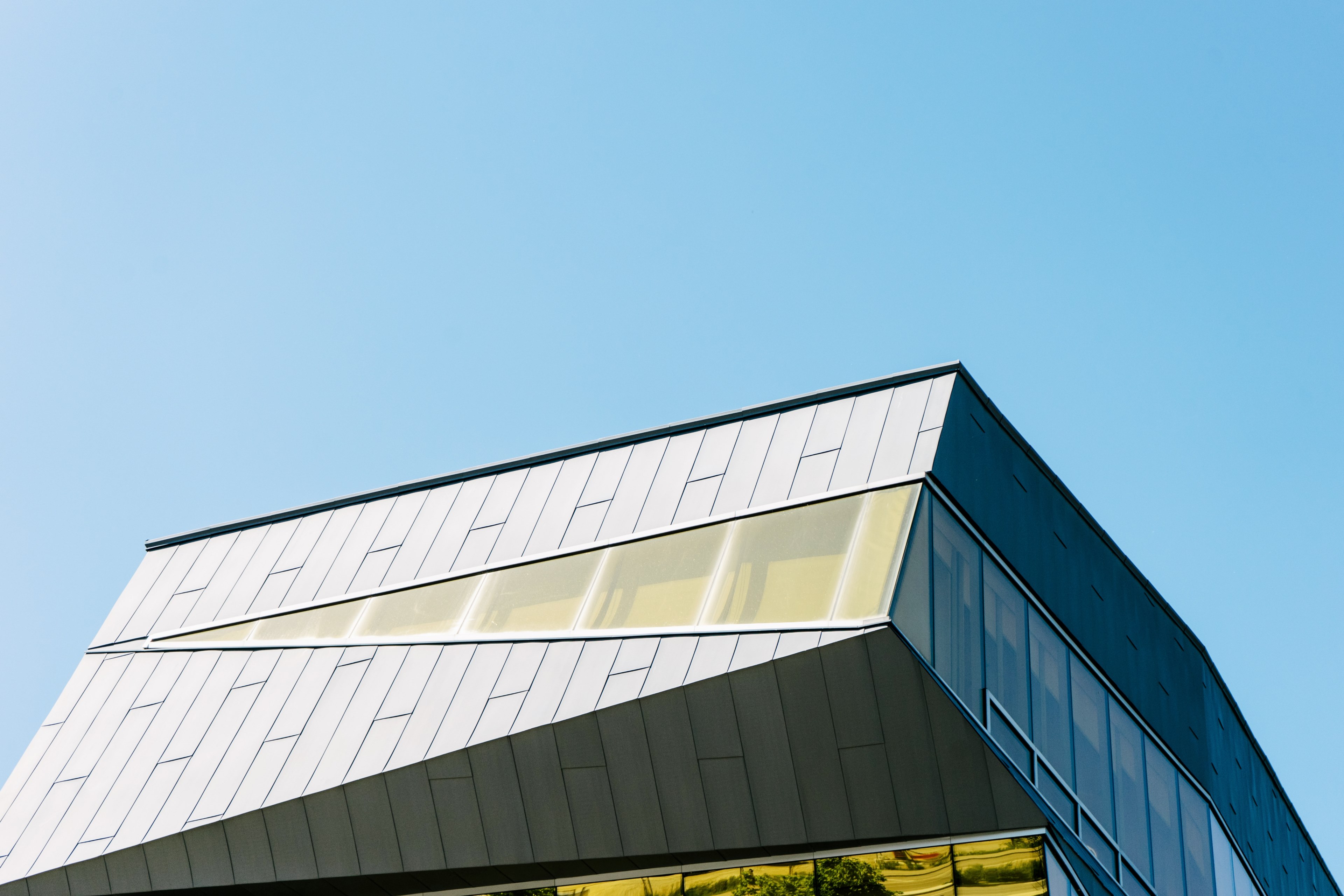 contemporary tiled design facade of the perimeter institute for theoretical physics, _contemporary tiled facade 4k, HD Wallpaper