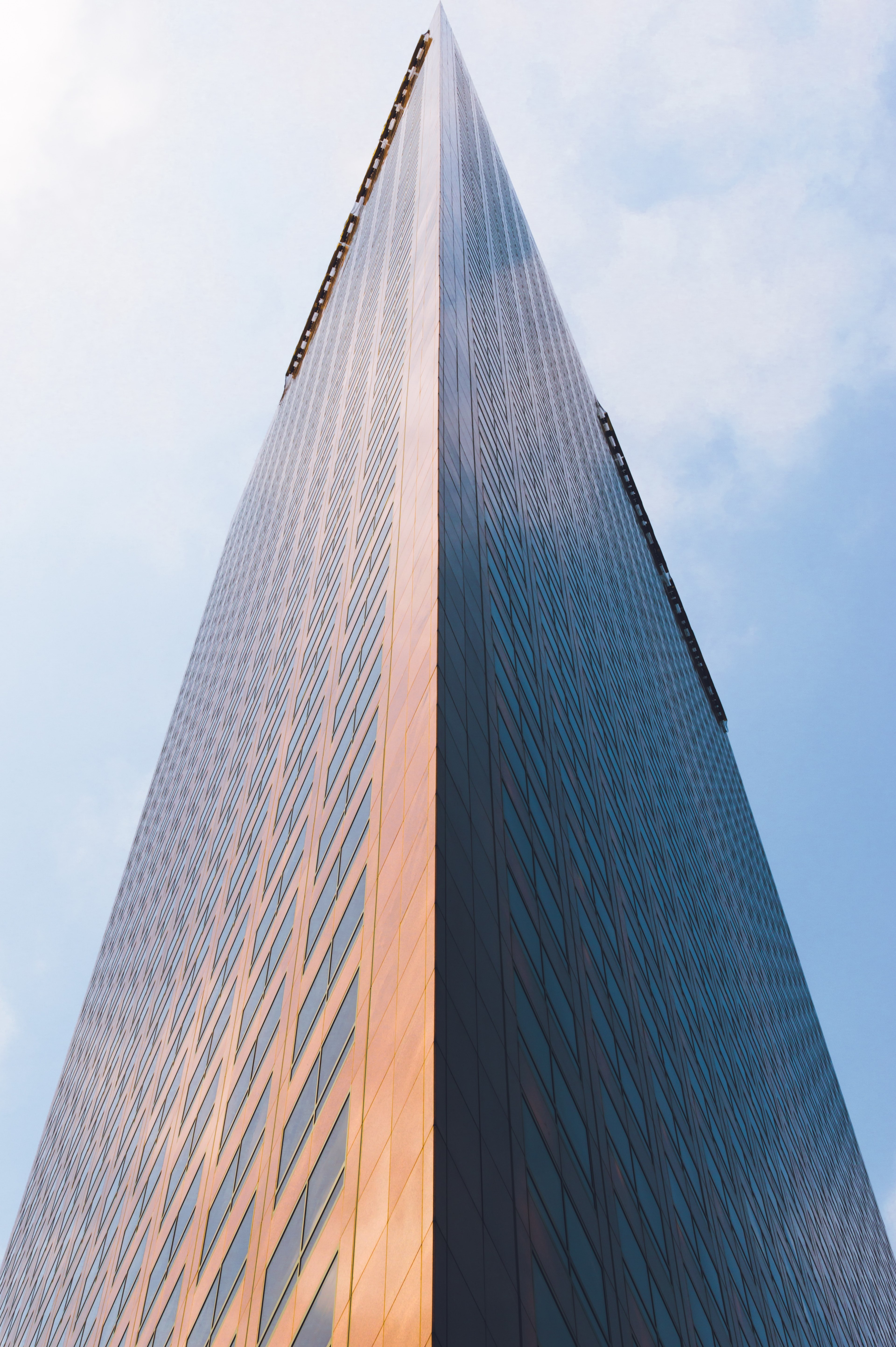 skyscraper building architecture and city hd, 4k, Phone HD Wallpaper