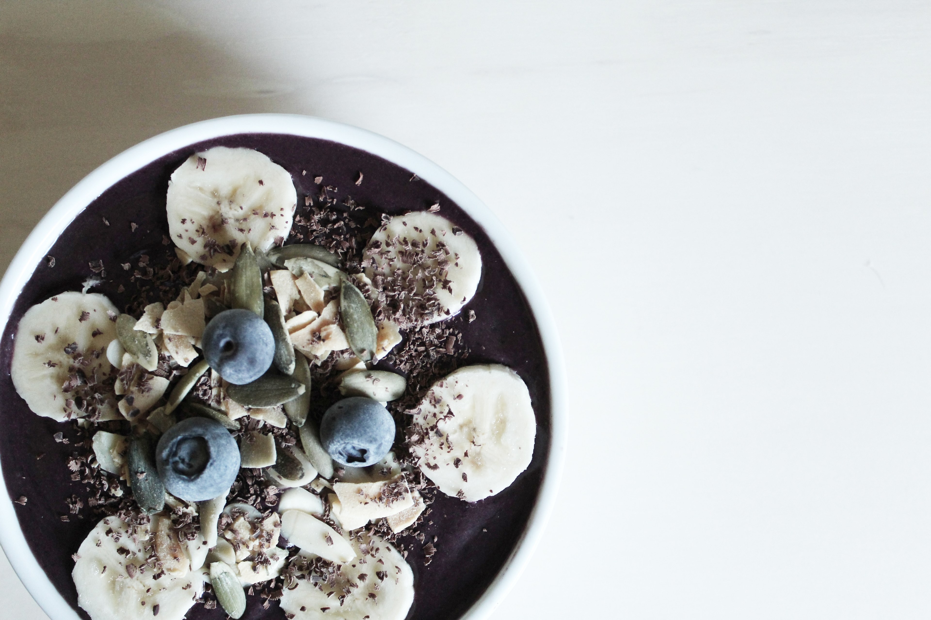 breakfast fruit bowl and food 4k, HD Wallpaper