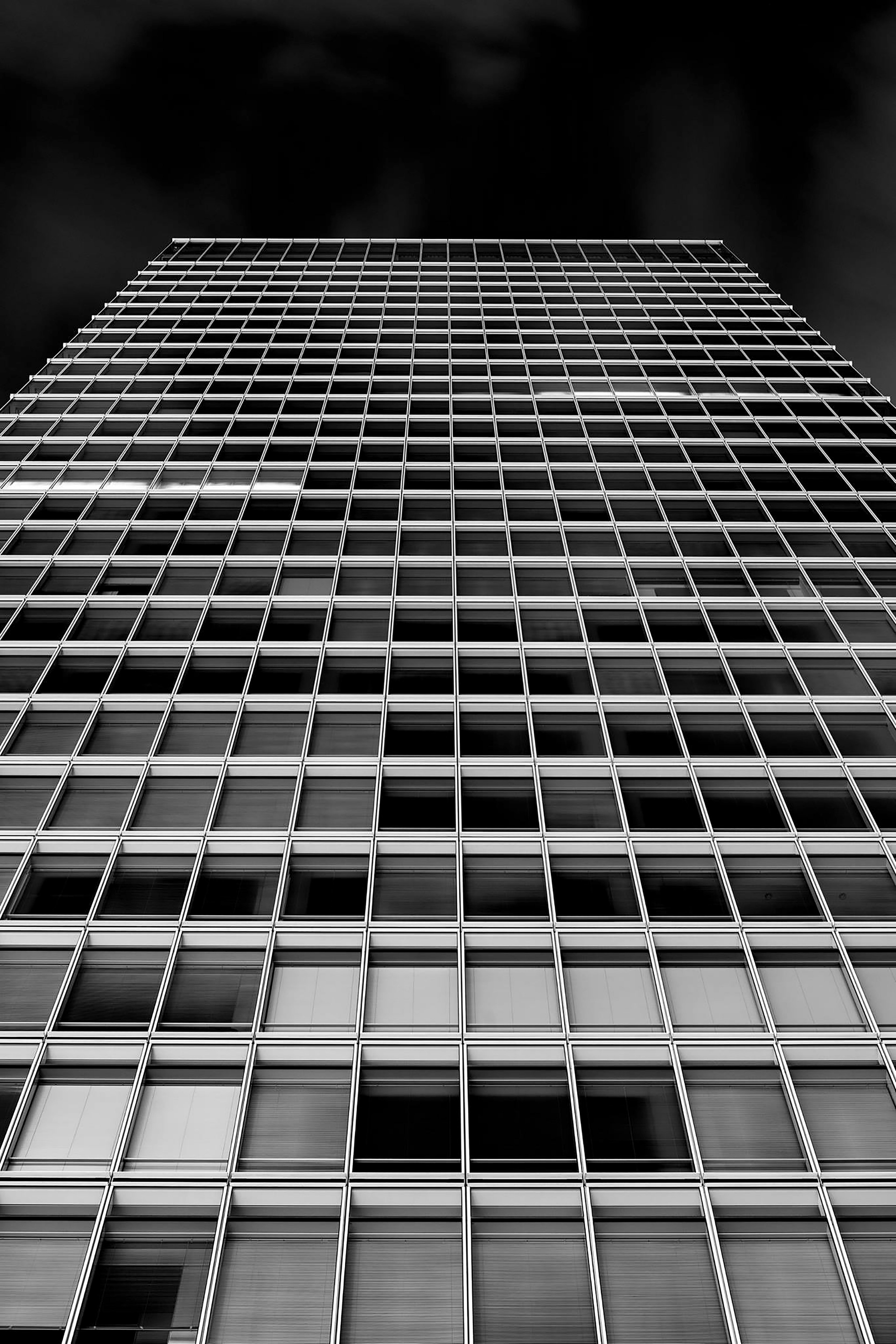 a desaturated shot of a tall office building in akihabara, no title 4k, Phone HD Wallpaper