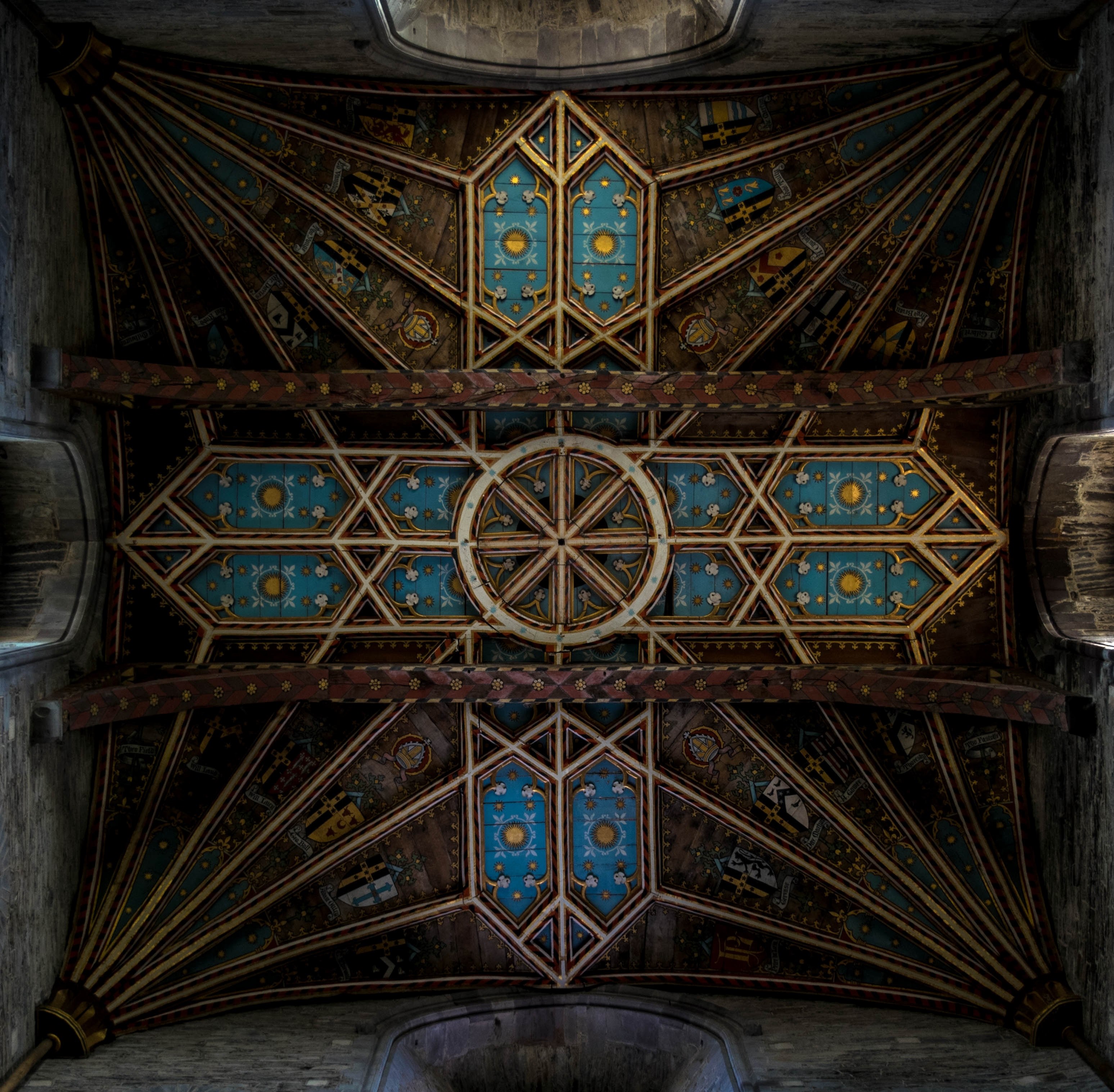 roof architecture pattern and ceiling 4k, HD Wallpaper