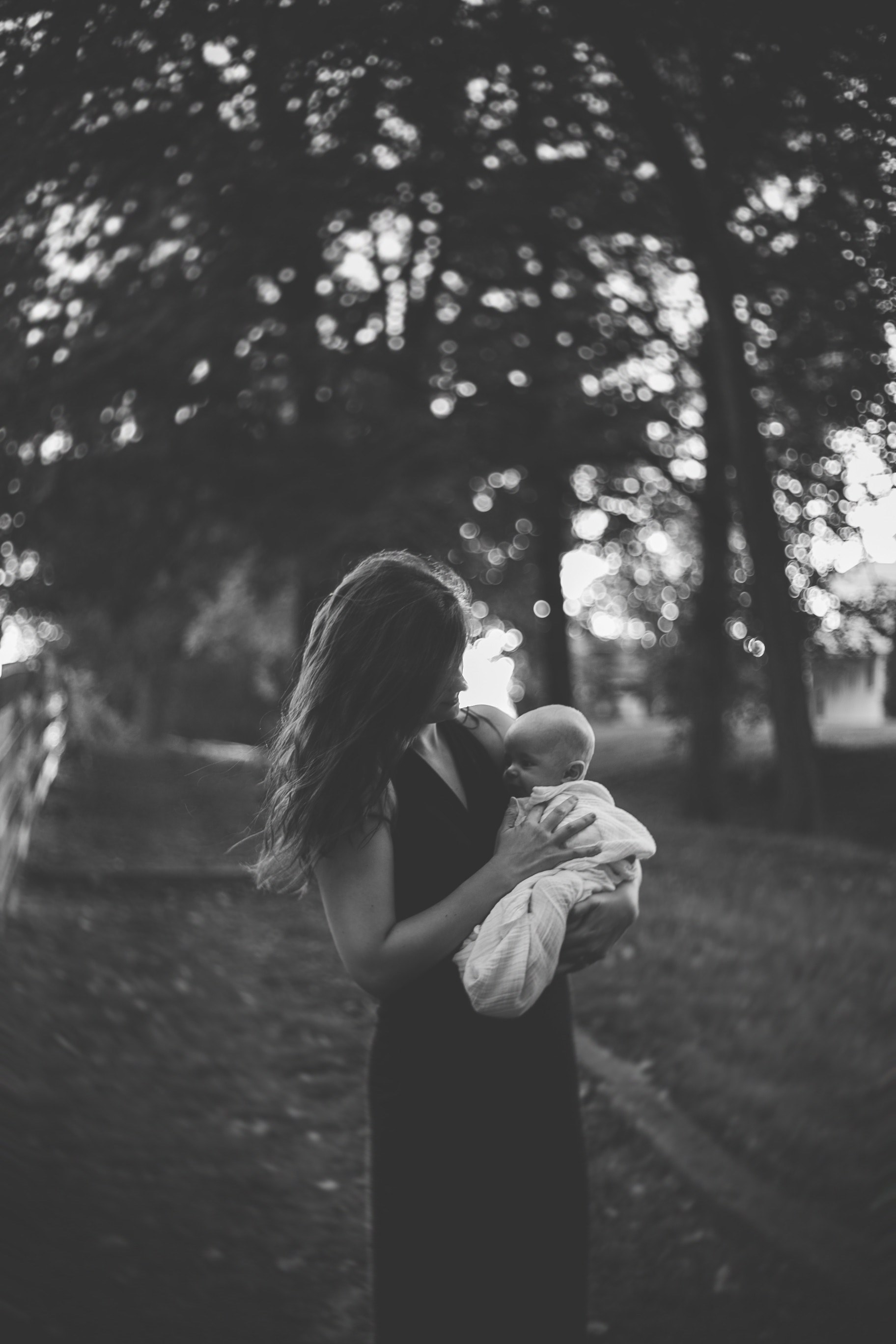 mother and child 4k, Phone HD Wallpaper