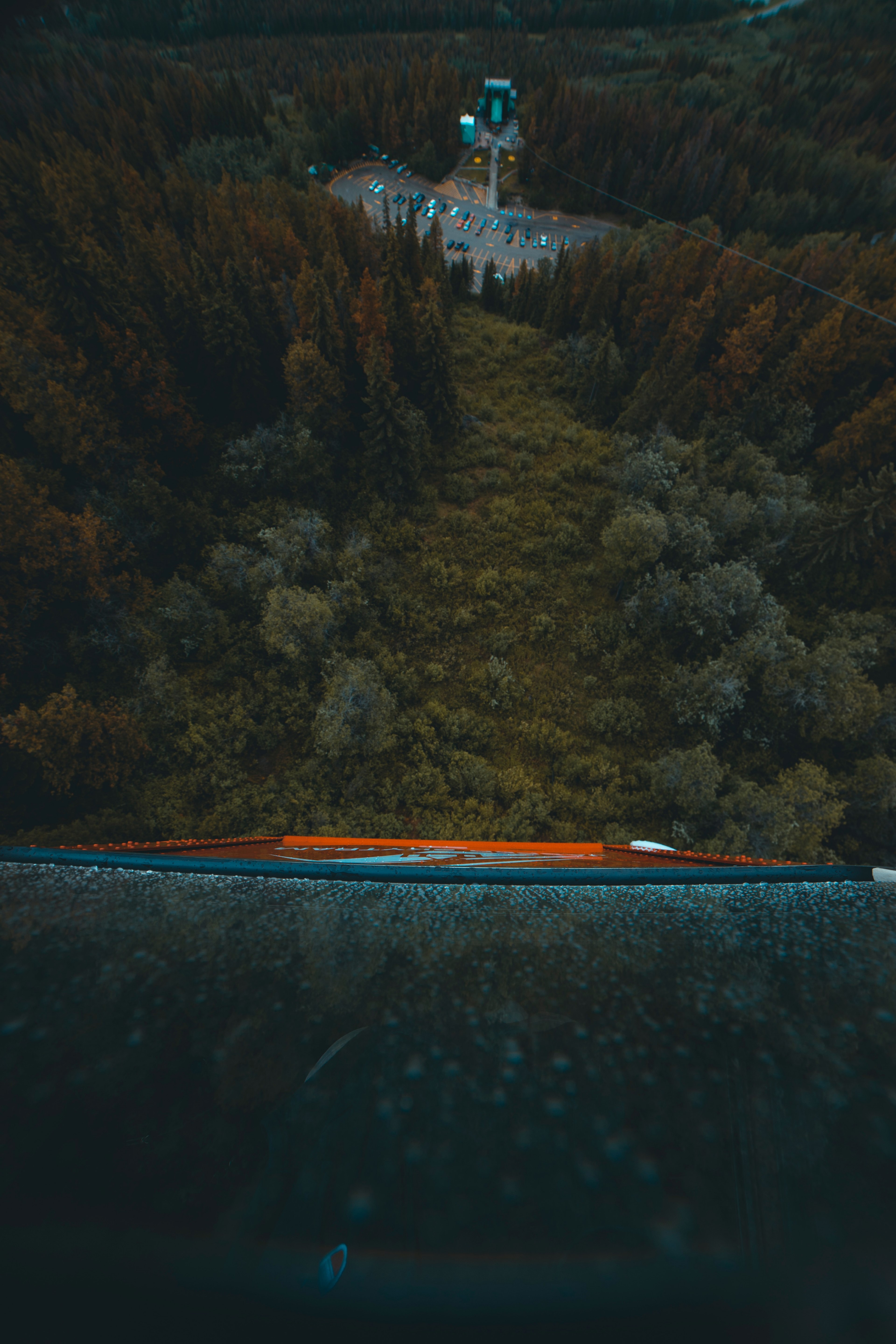 pov shot from a cable car high up a mountain, _above it all 4k, Phone HD Wallpaper