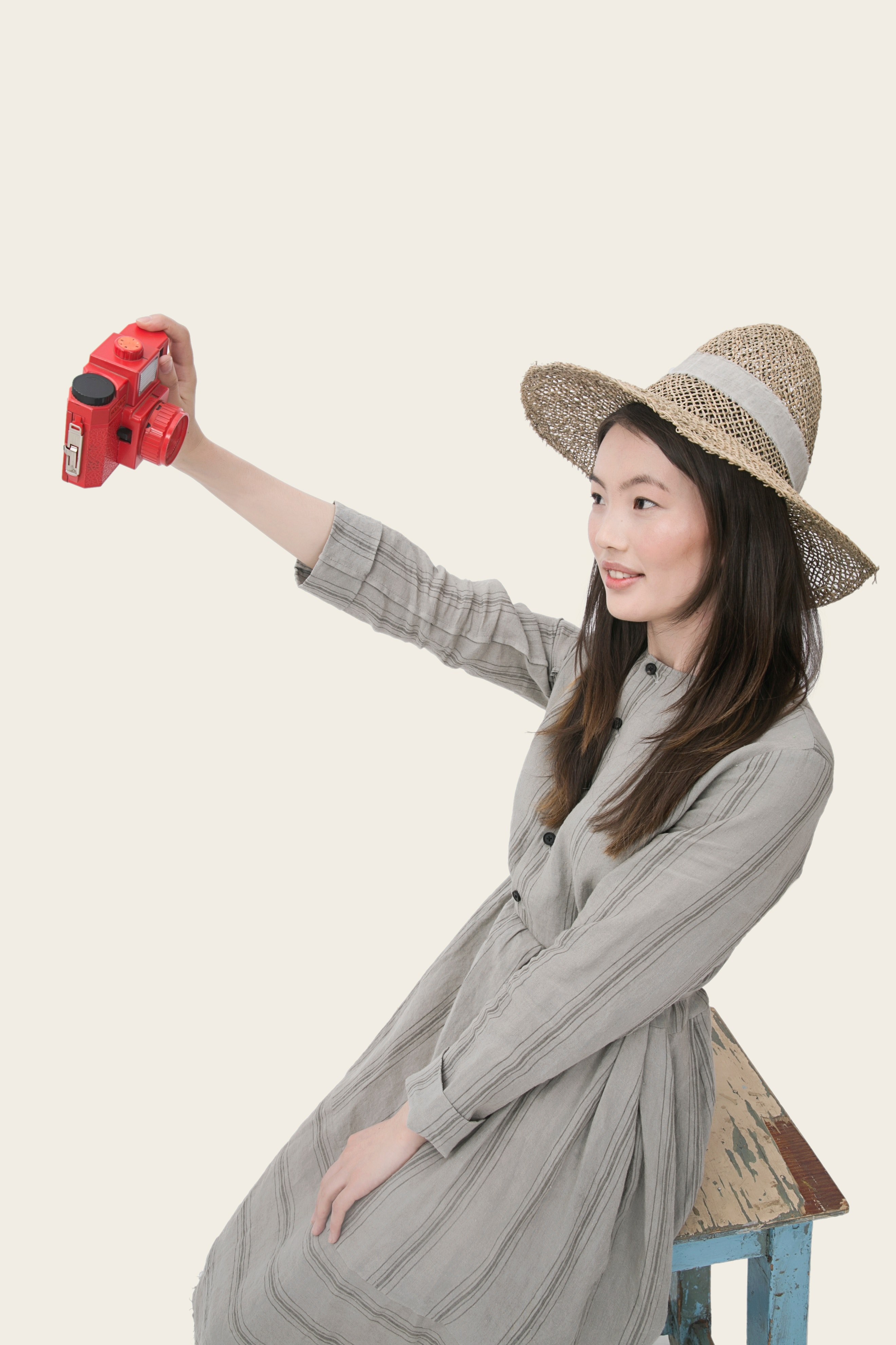 asian girl making selfie 4k, Phone HD Wallpaper