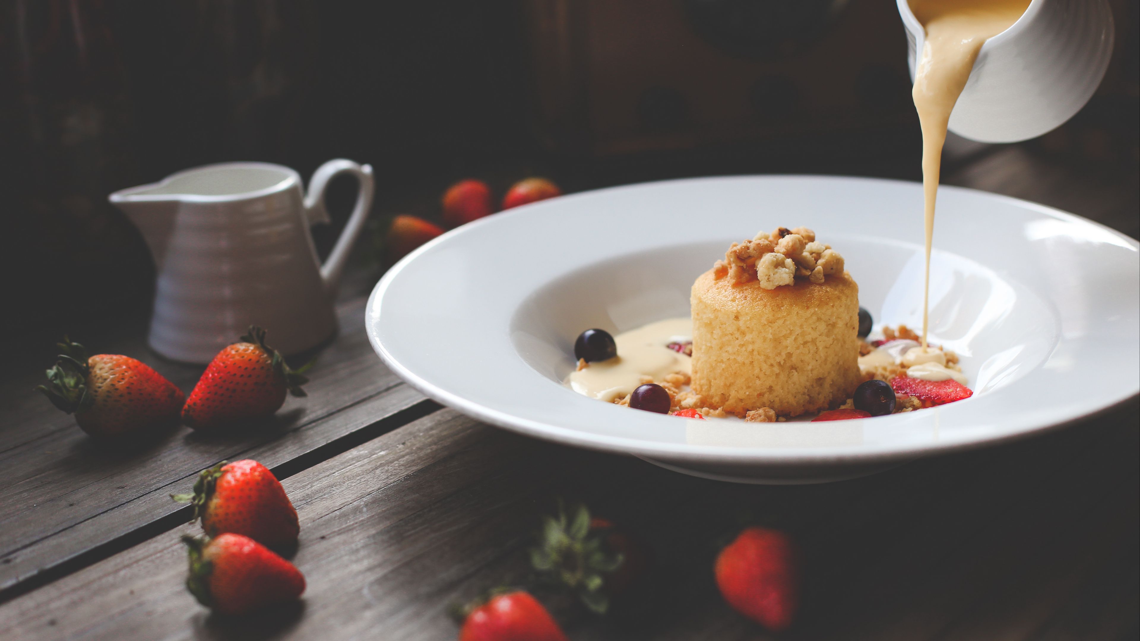 cake, dessert, biscuit, 4k, HD Wallpaper