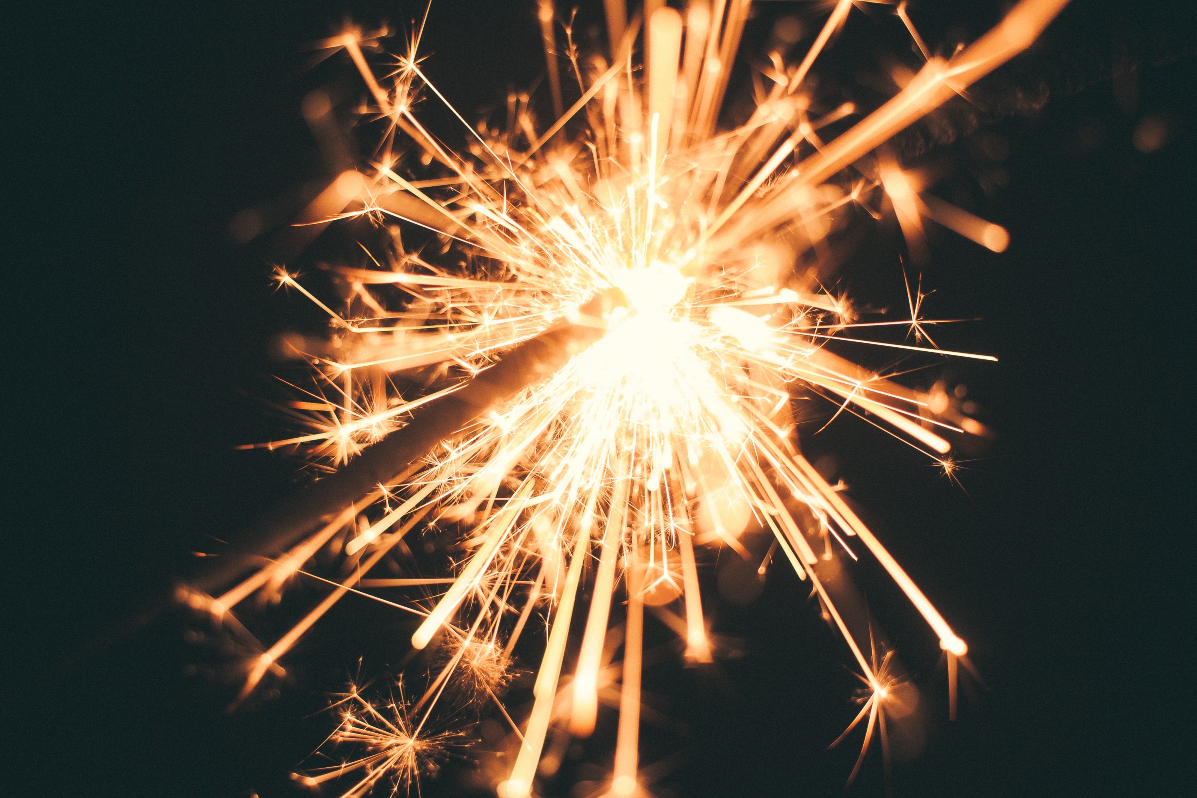 sparkler firework celebrate and illuminated 4k, HD Wallpaper