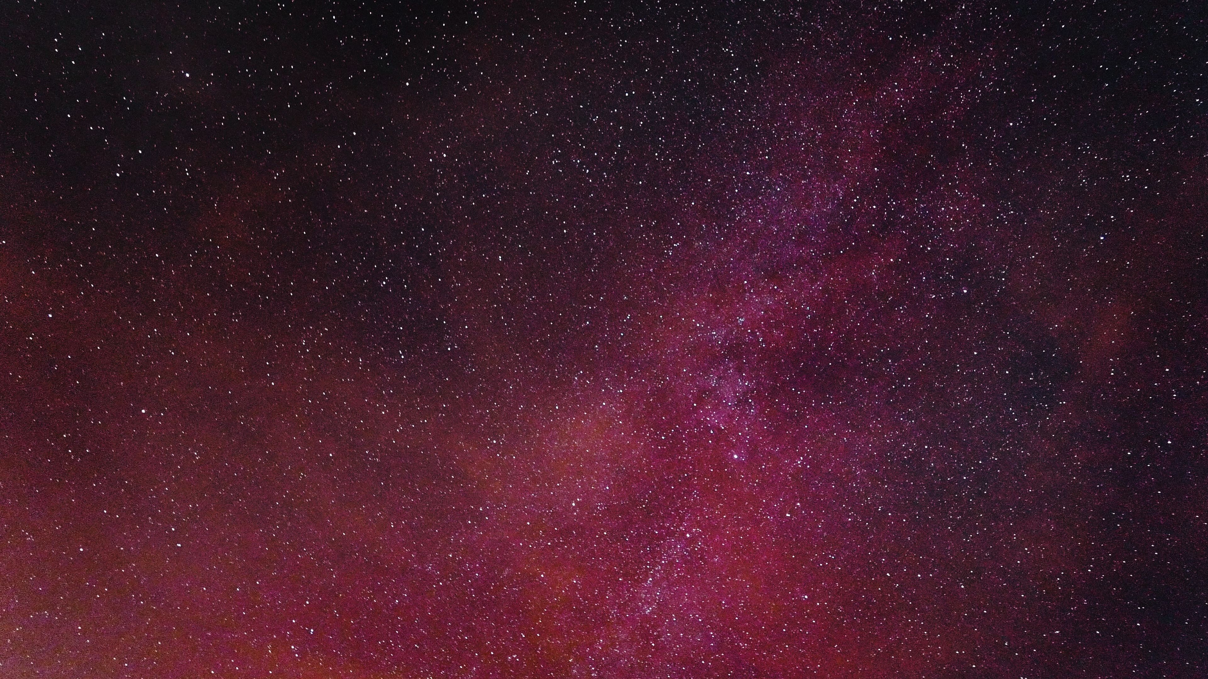 starry sky, burgundy, stars, 4k, HD Wallpaper