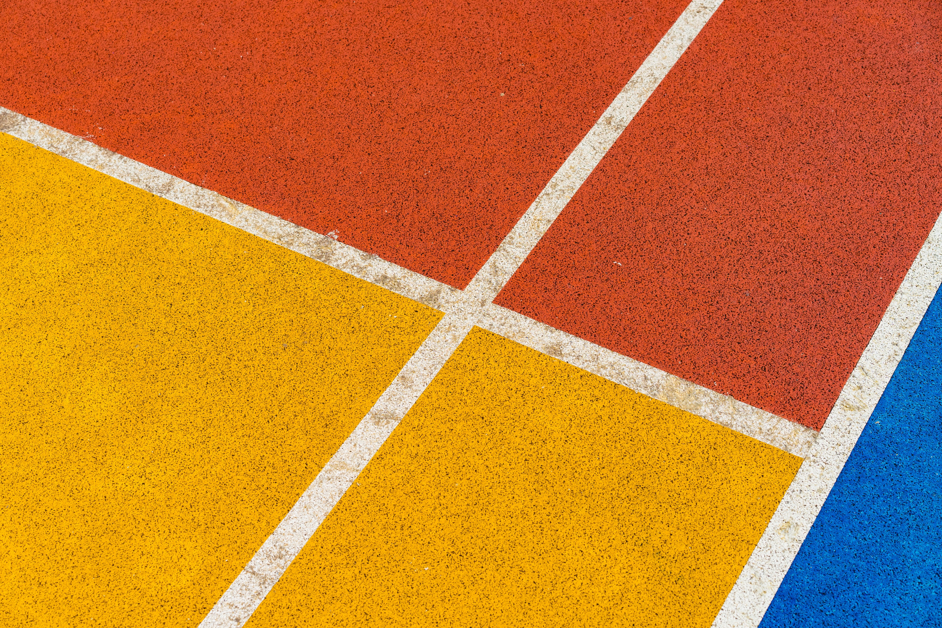 court lines marking and colour 4k, HD Wallpaper