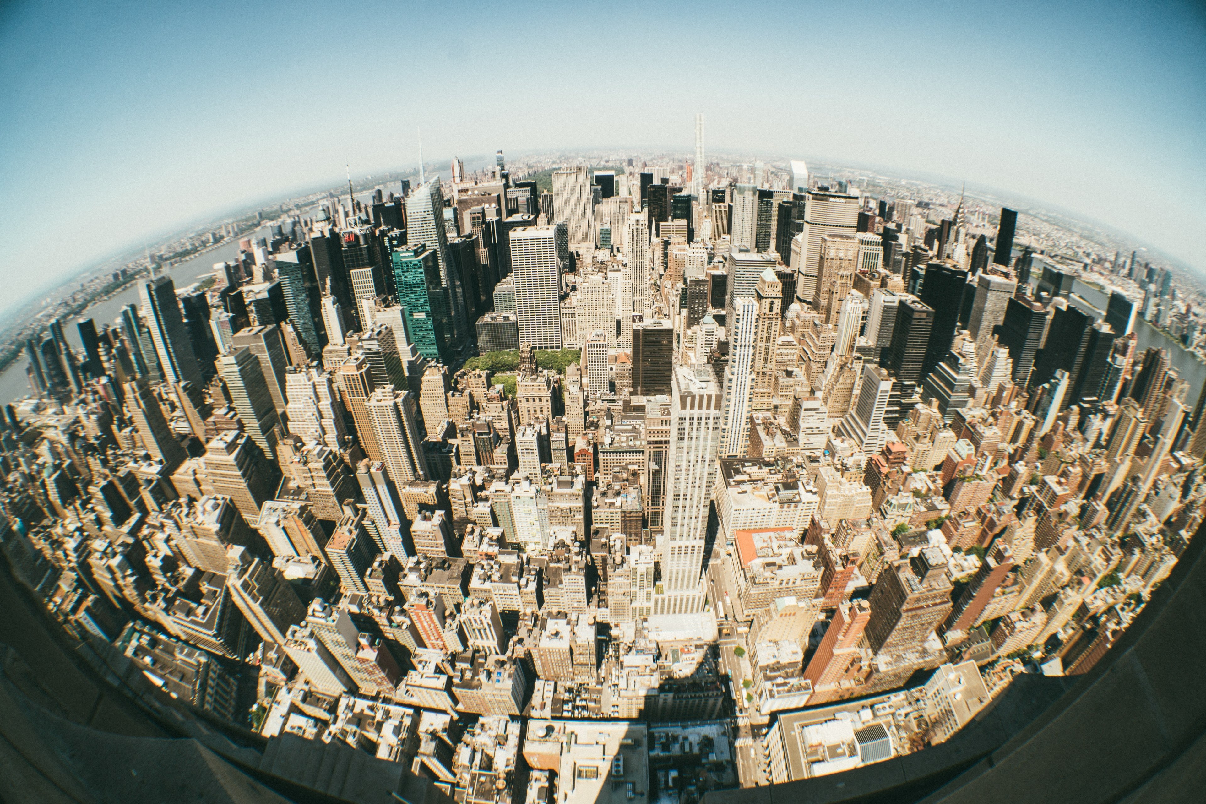 building architecture skyscraper and city 4k, HD Wallpaper