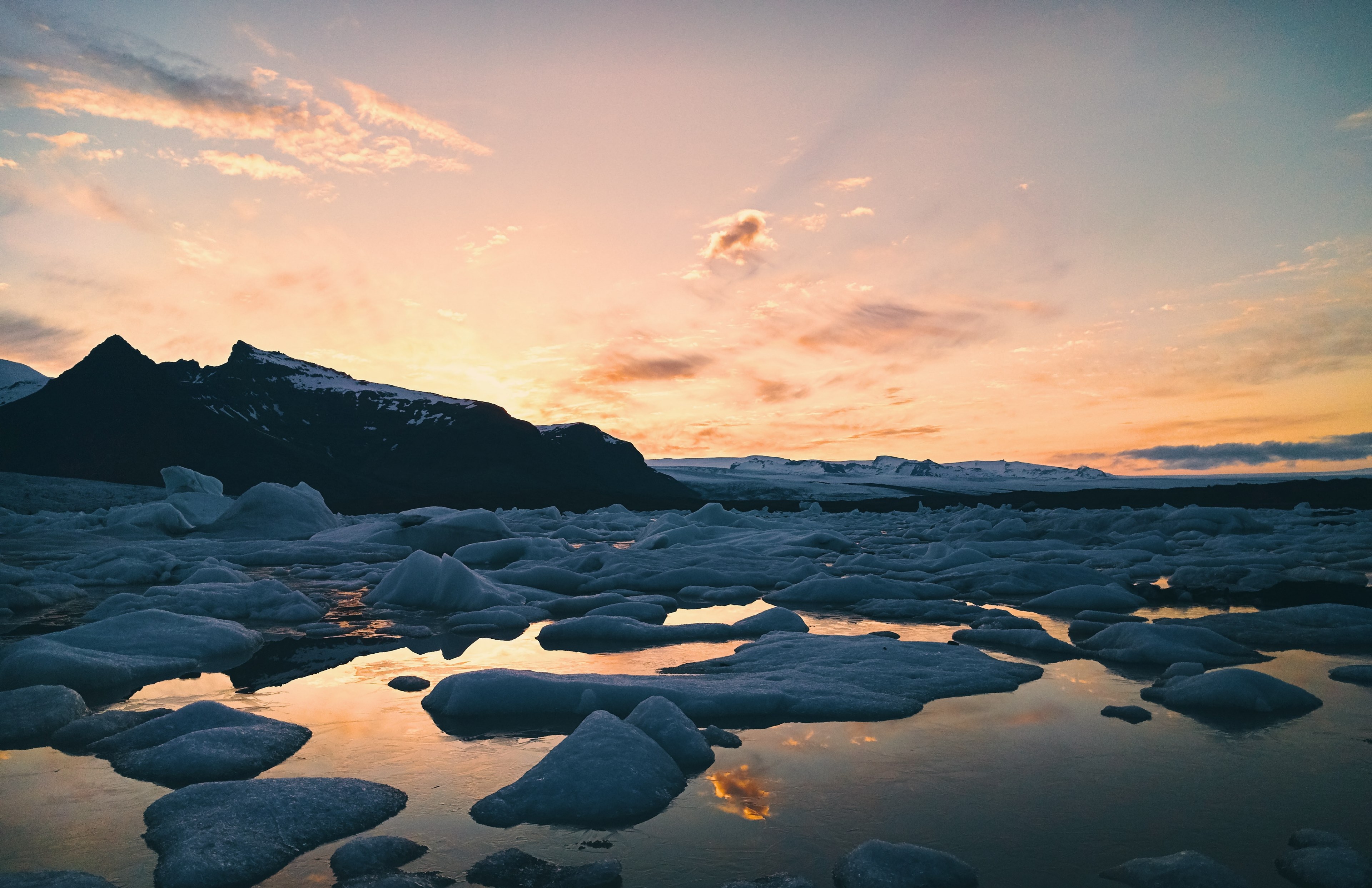 water ice frozen and snow 4k, HD Wallpaper
