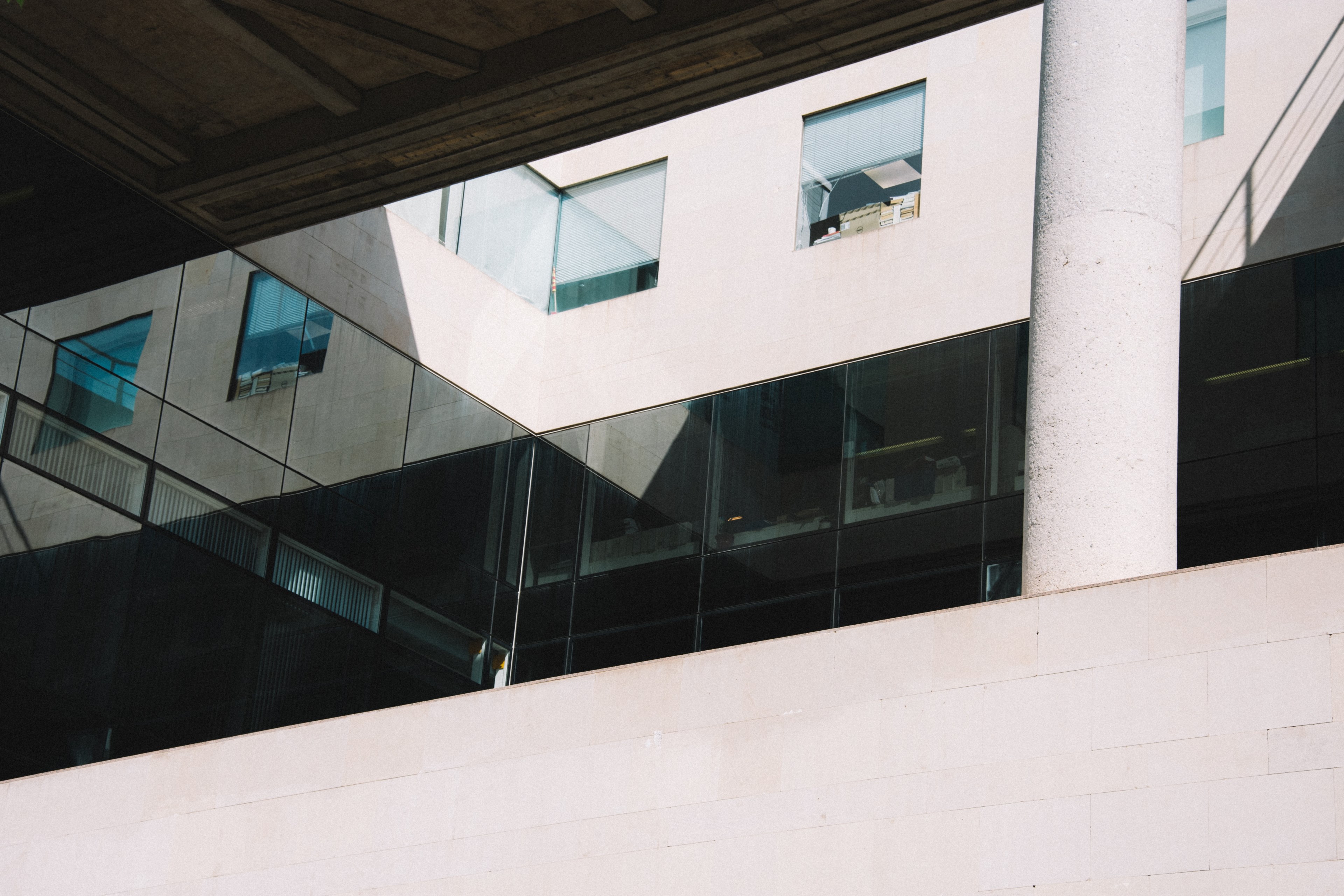 architecture building urban and pillar 4k, HD Wallpaper