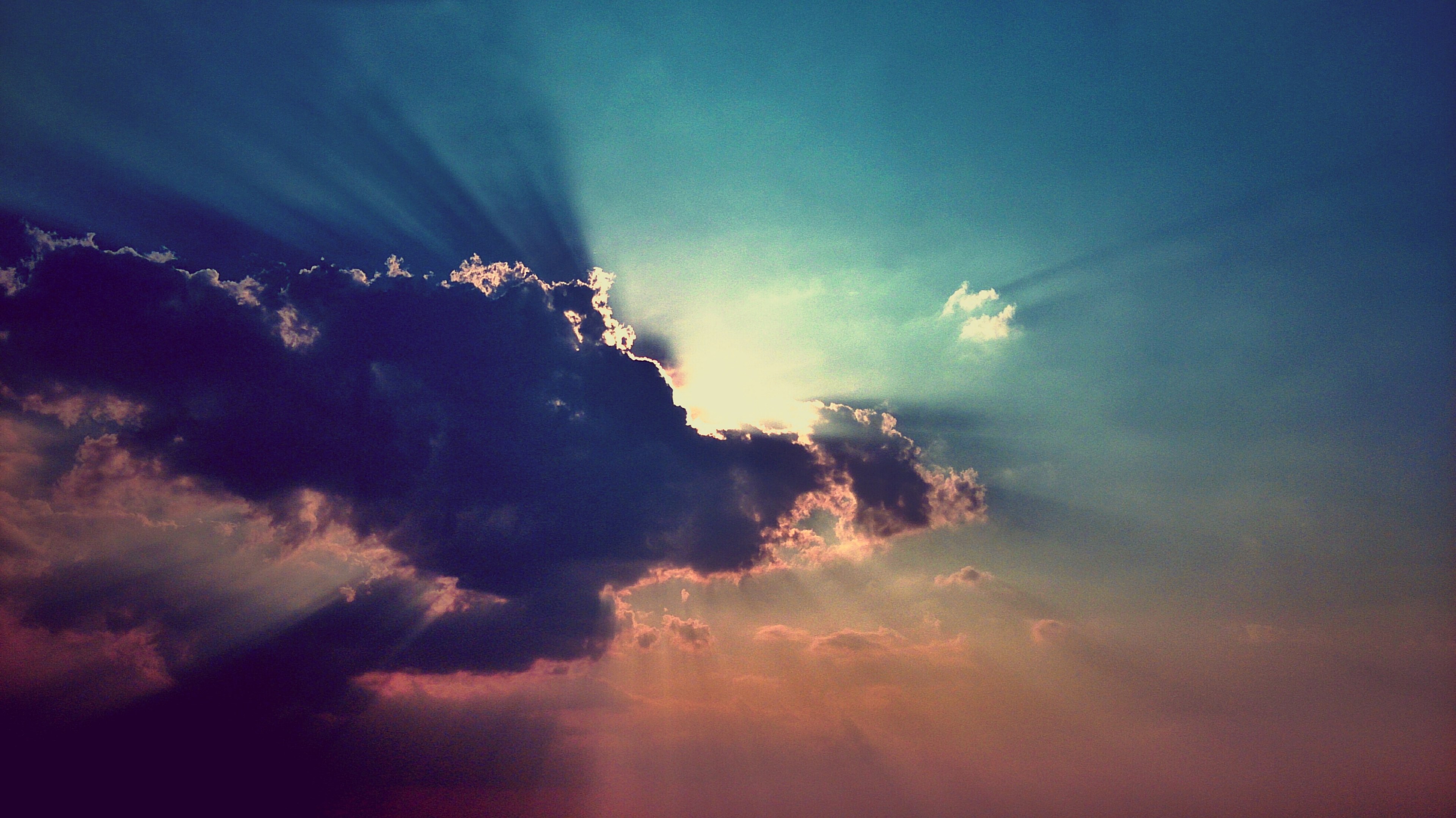 outdoor cloud environment and ocean 4k, HD Wallpaper